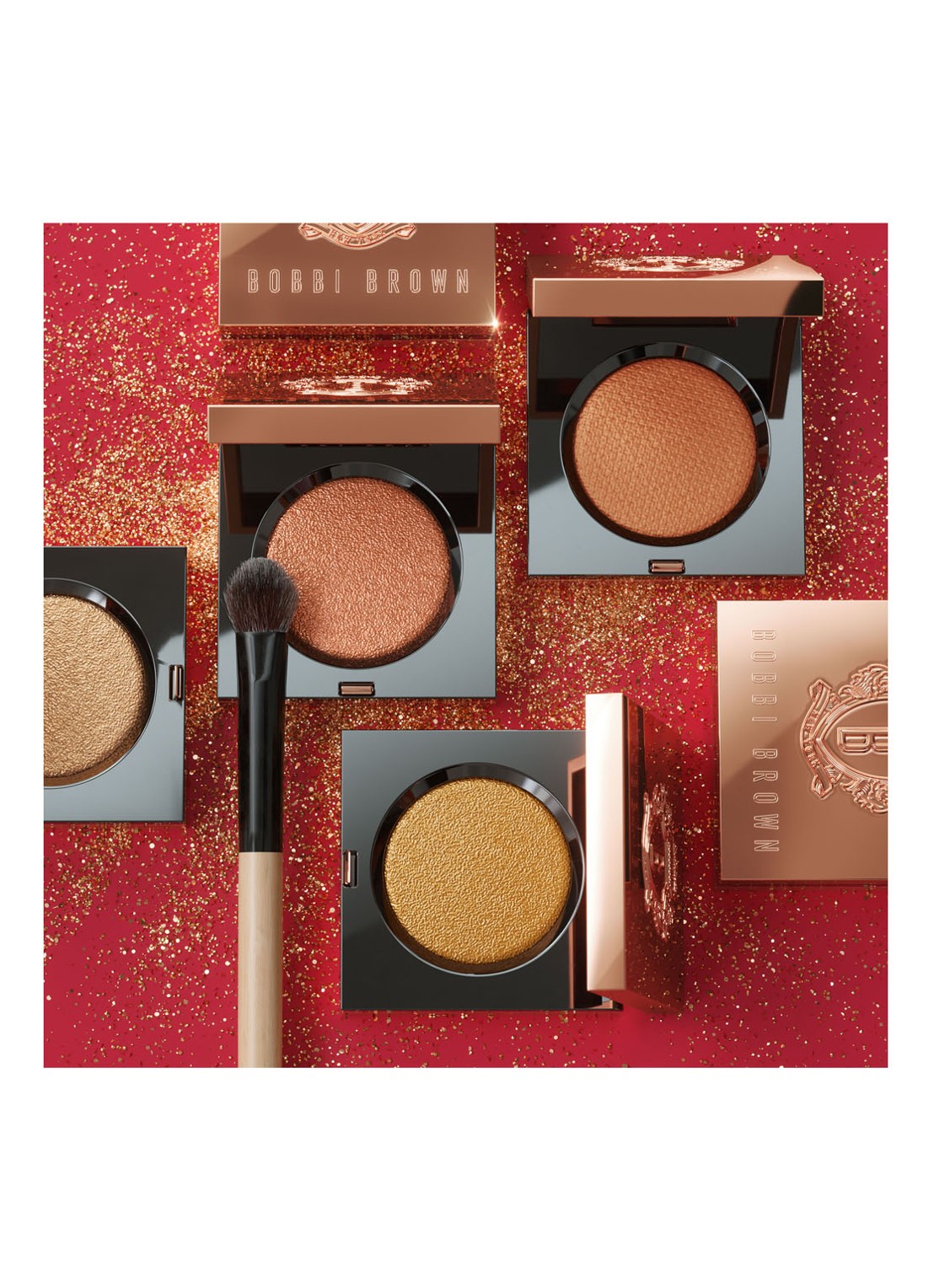 Bobbi Brown Luxe Eye Shadow - Limited Edition oogschaduw - detail 4 gilded rose