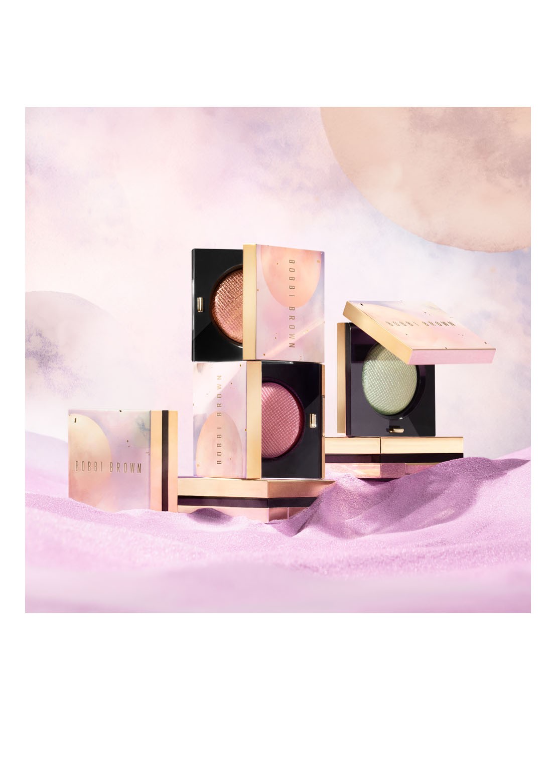 Bobbi Brown Luxe Eyeshadow - Limited Edition oogschaduw - voorkant 2 solar wind