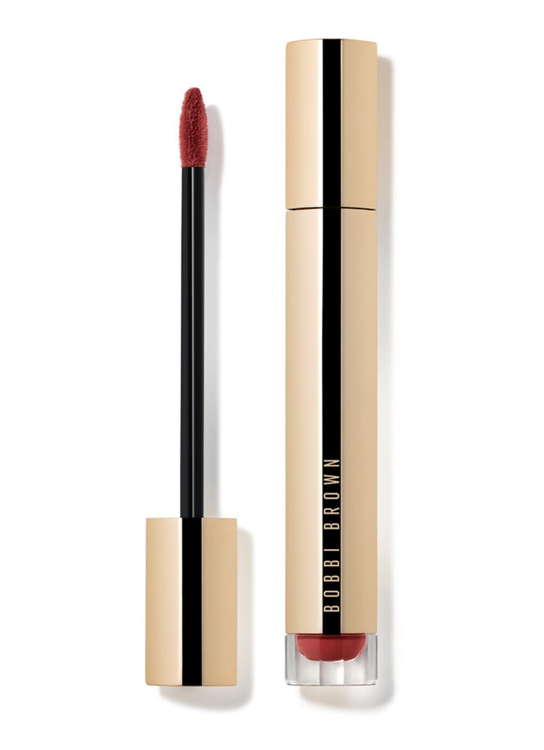 Bobbi Brown Luxe Matte Liquid Lipstick - voorkant afternoon tea