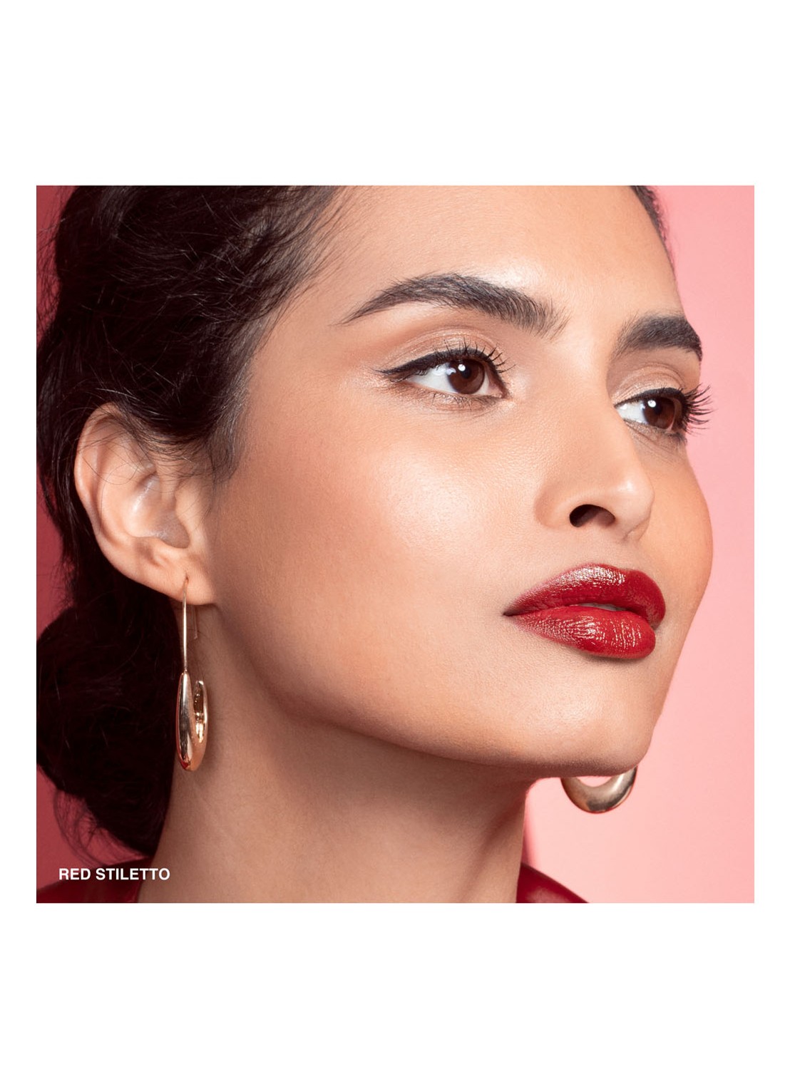 Bobbi Brown Luxe Shine Intense Lipstick - detail 5 red stiletto