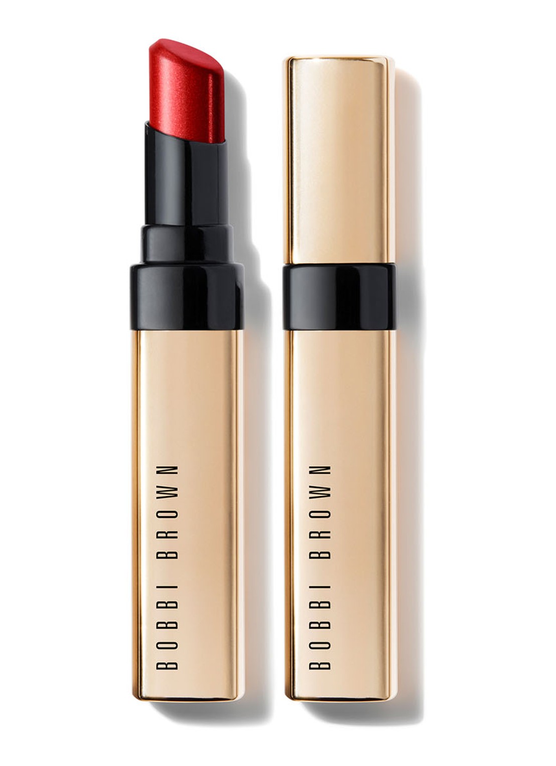 Bobbi Brown Luxe Shine Intense Lipstick - voorkant red stiletto