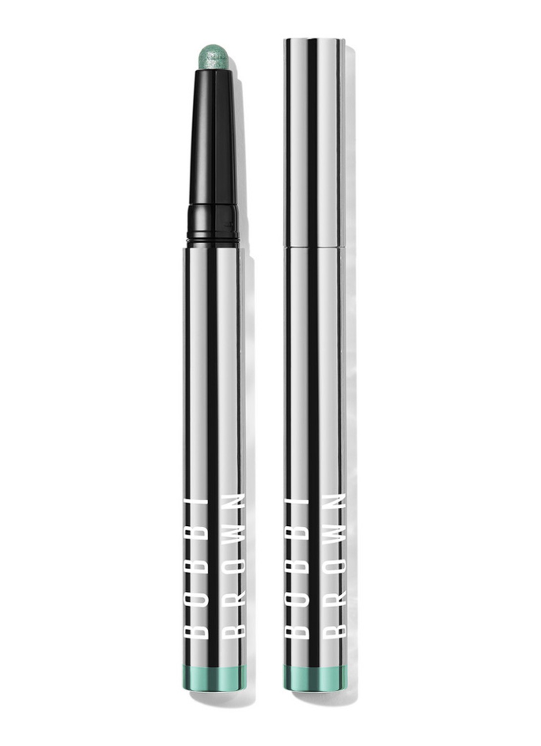 Bobbi Brown Molten Metal Shadow Stick - oogschaduwstick - voorkant 7 sage steel