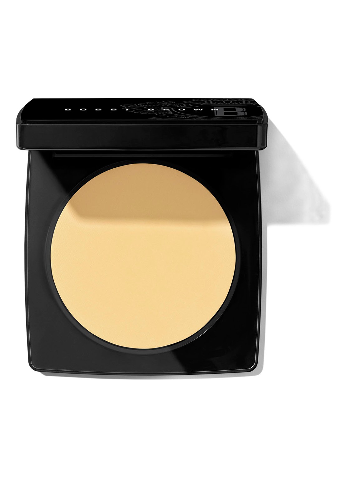 Bobbi Brown Sheer Finish Pressed Powder - poeder - voorkant 6 pale yellow
