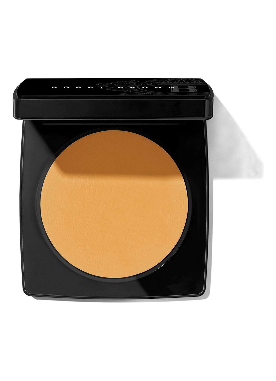 Bobbi Brown Sheer Finish Pressed Powder - poeder - voorkant golden orange