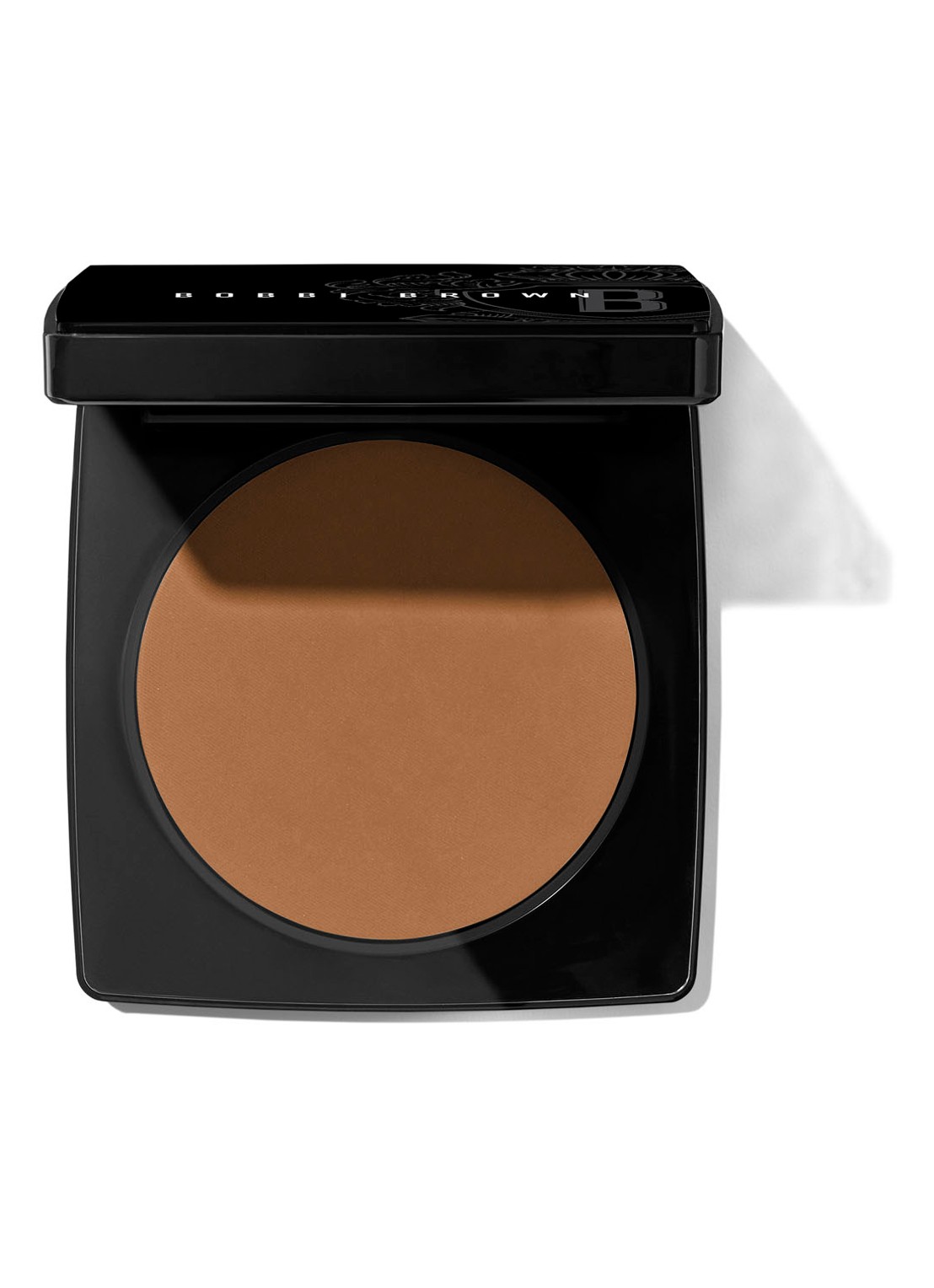 Bobbi Brown Sheer Finish Pressed Powder - poeder - voorkant 6 basic brown
