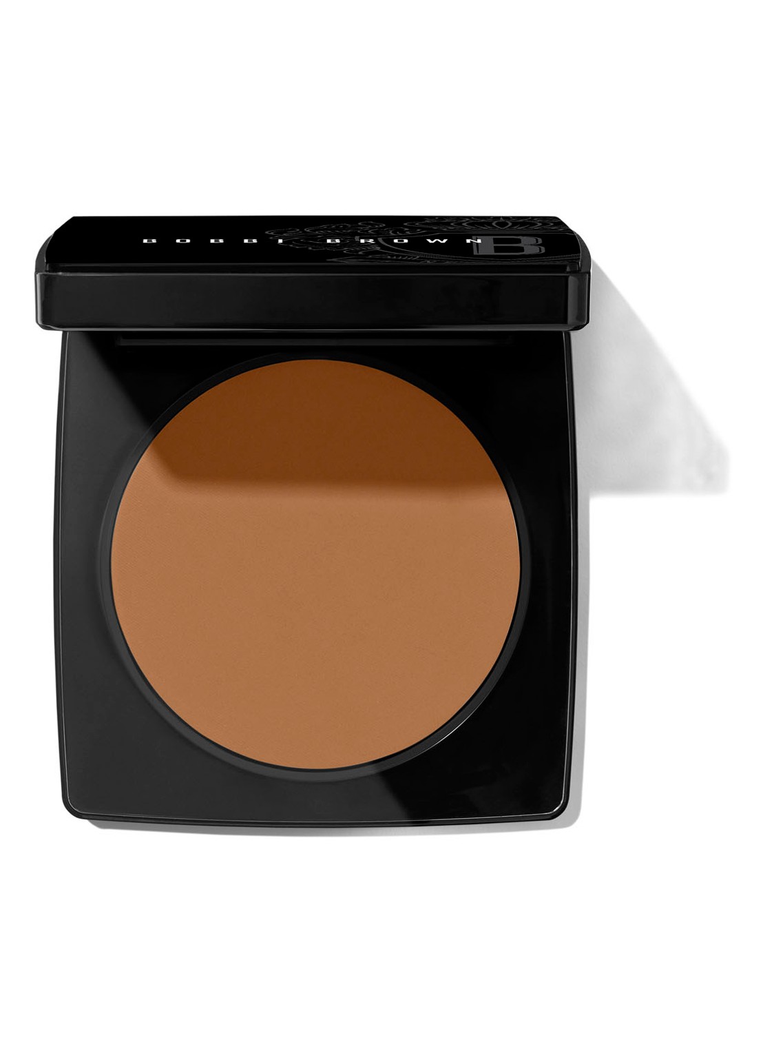 Bobbi Brown Sheer Finish Pressed Powder - poeder - voorkant 6 golden brown