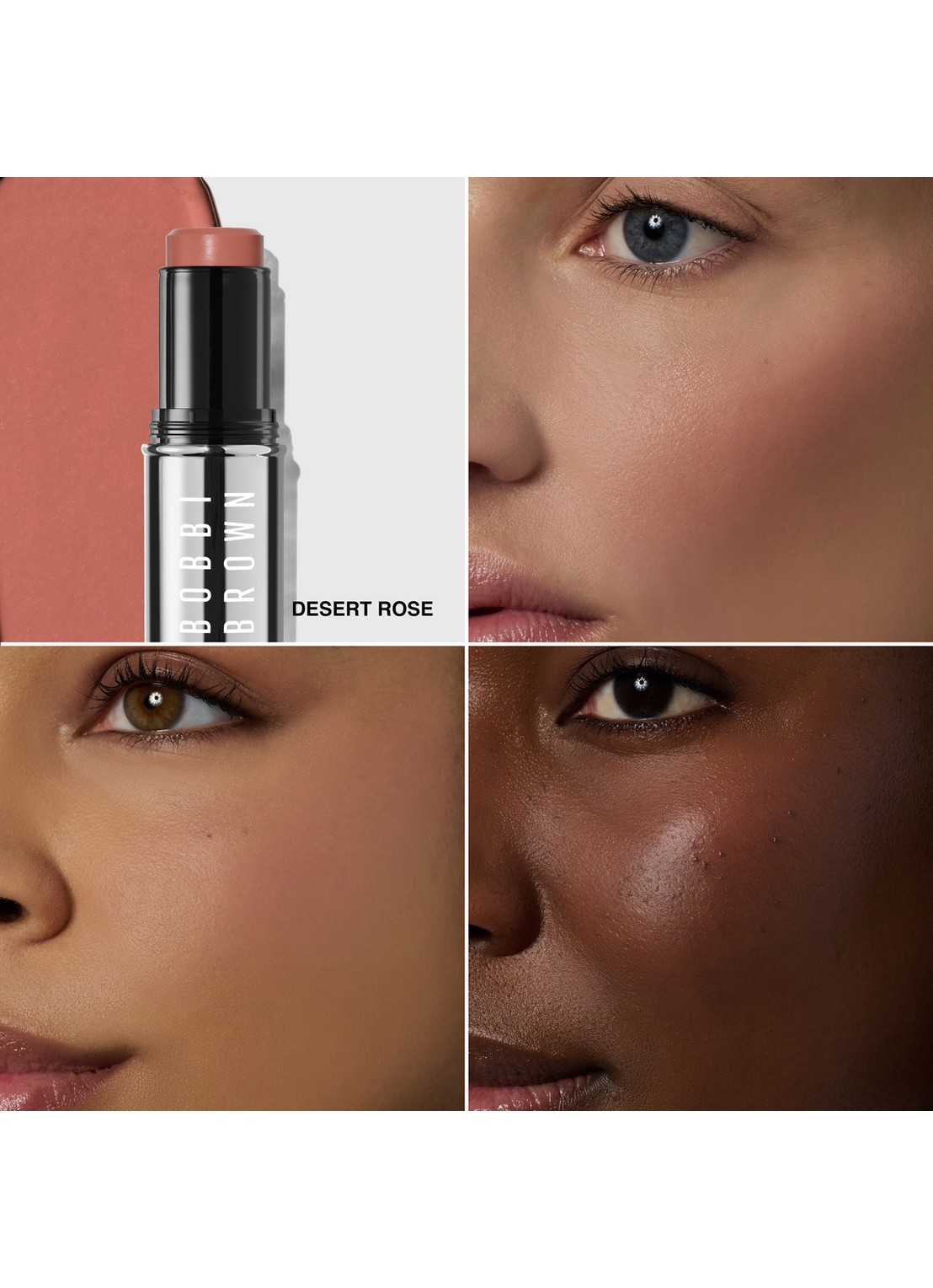 Bobbi Brown Skin Enhancer Multi Stick - blush - achterkant 4 desert rose