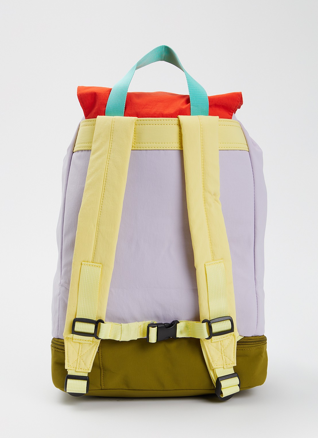 BOBO CHOSES Booo rugzak met logo - achterkant 3 lichtpaars