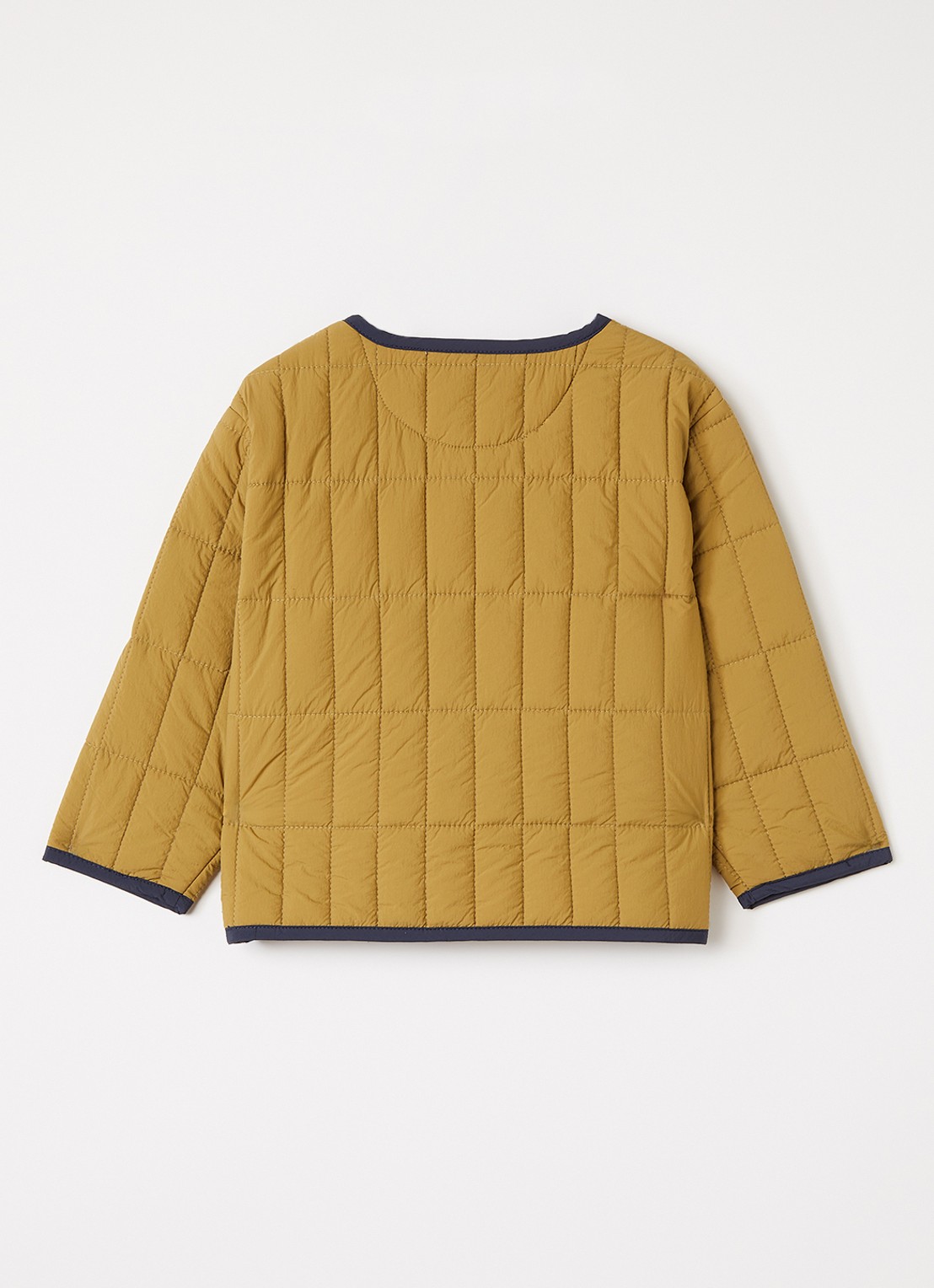 BOBO CHOSES Gewatteerd jack met quilt patroon - achterkant 3 khaki