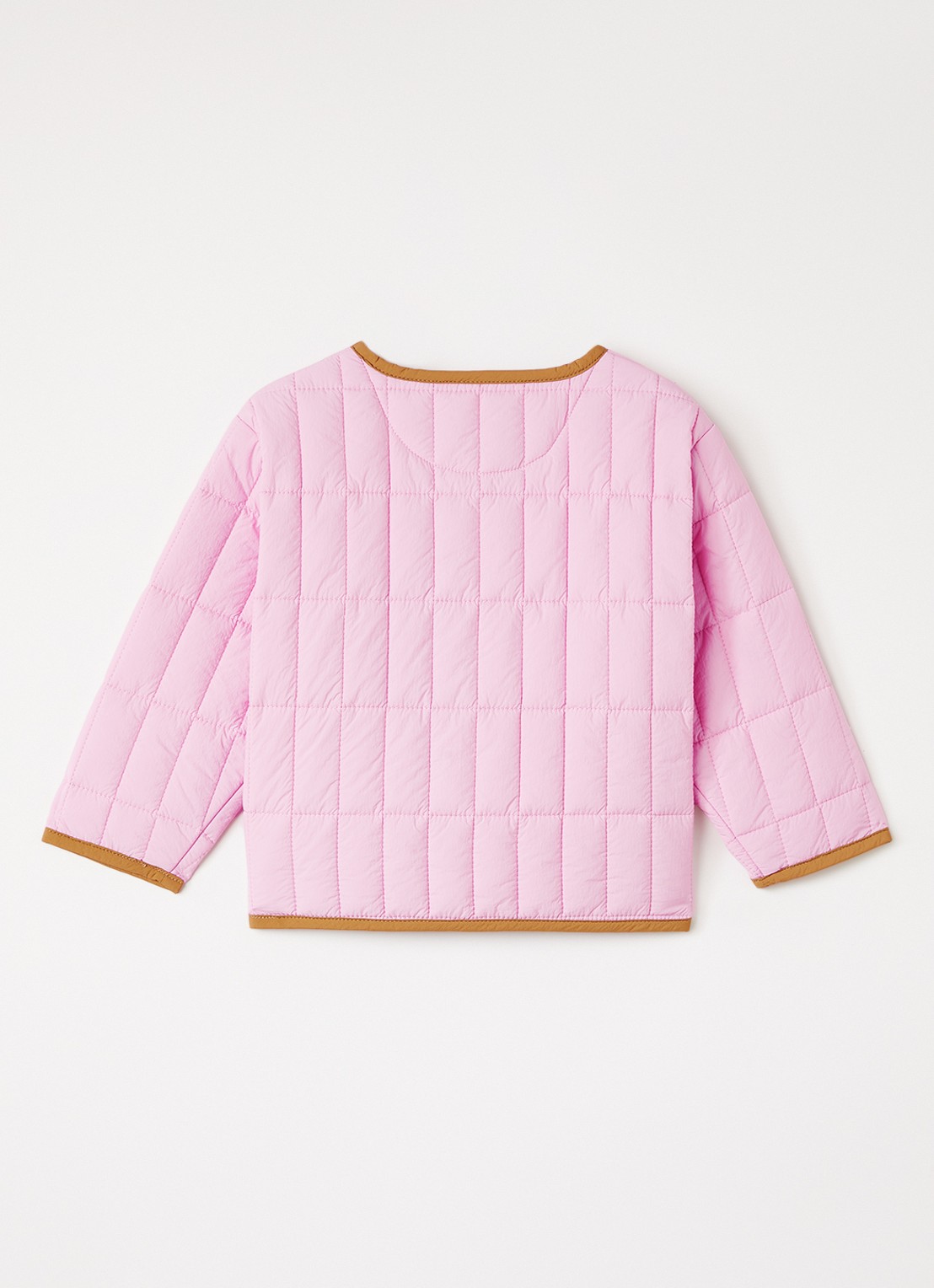 BOBO CHOSES Gewatteerd jack met quilt patroon - achterkant roze