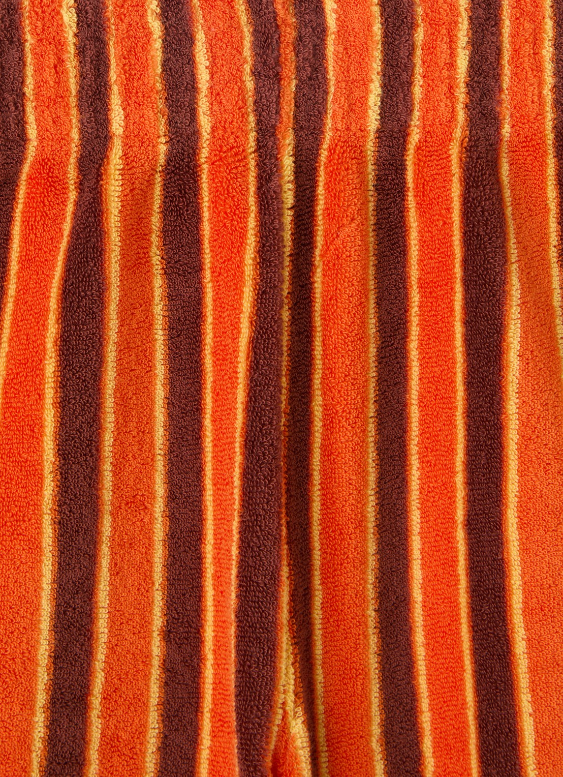 BOBO CHOSES Straight fit korte broek van badstof - detail 3 orange