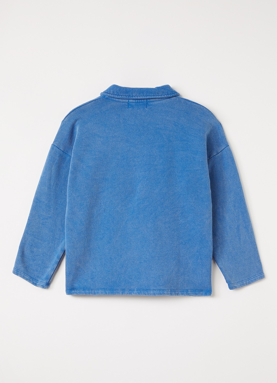 BOBO CHOSES Sweater met polokraag - voorkant 2 blauw