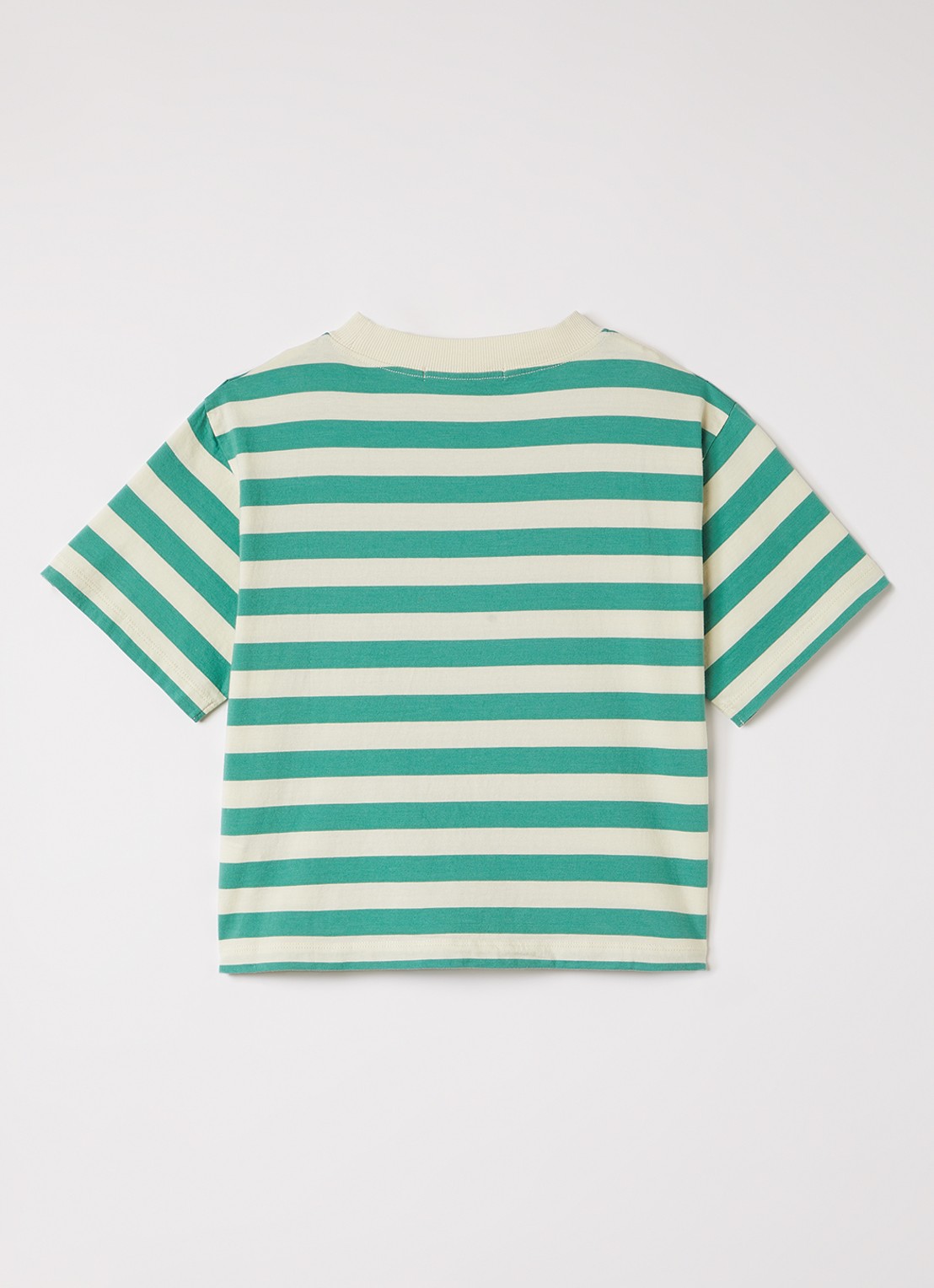 BOBO CHOSES T-shirt met logoprint - voorkant 2 groen