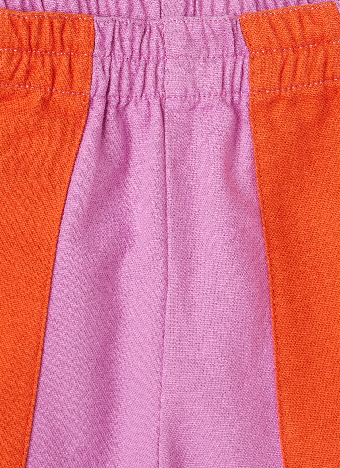 BOBO CHOSES Tapered fit broek met zakken - detail roze