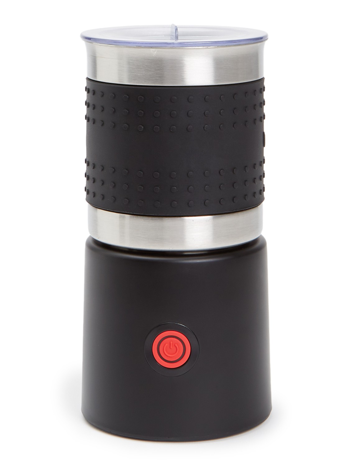 Bodum Barista melkopschuimer 40 cl  - voorkant zwart