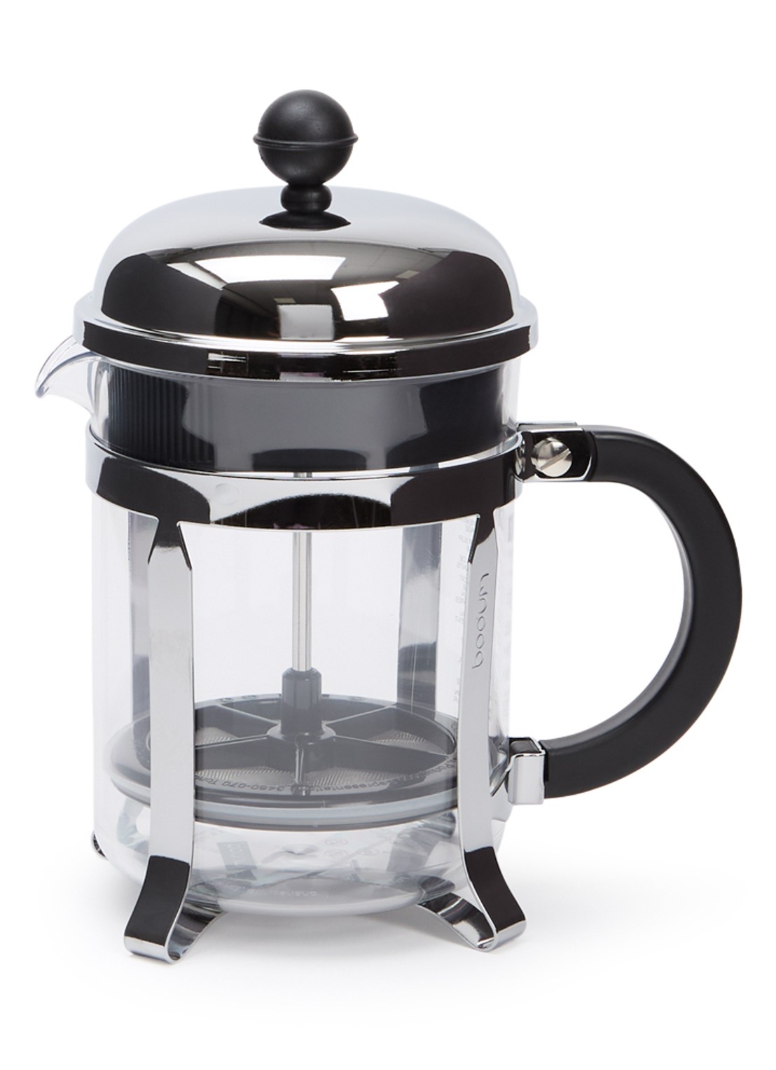 Bodum Chambord French Press koffiemaker 1924-16B - voorkant zilver