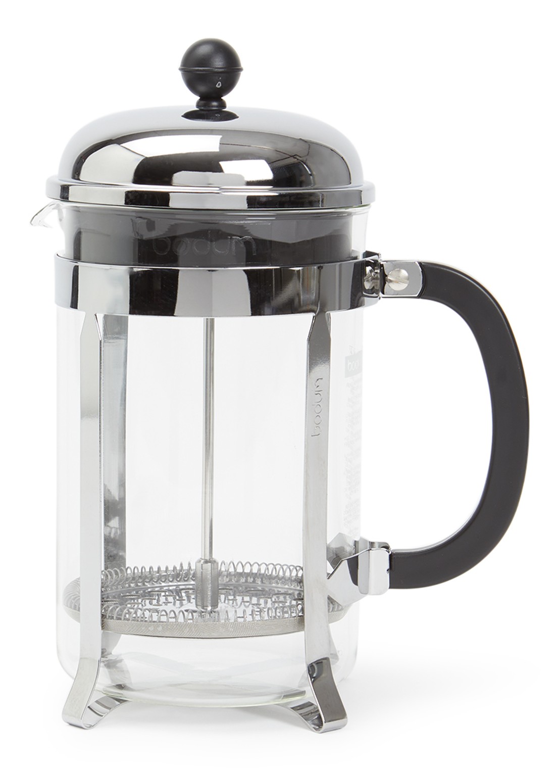 Bodum Chambord French Press koffiemaker 1932-16 - voorkant zilver
