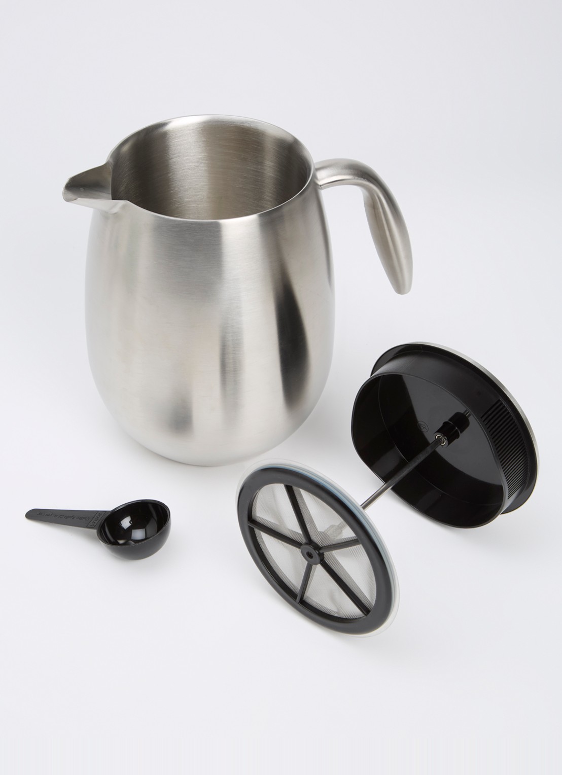 Bodum Columbia cafetère 1,5 liter - voorkant 2 zilver