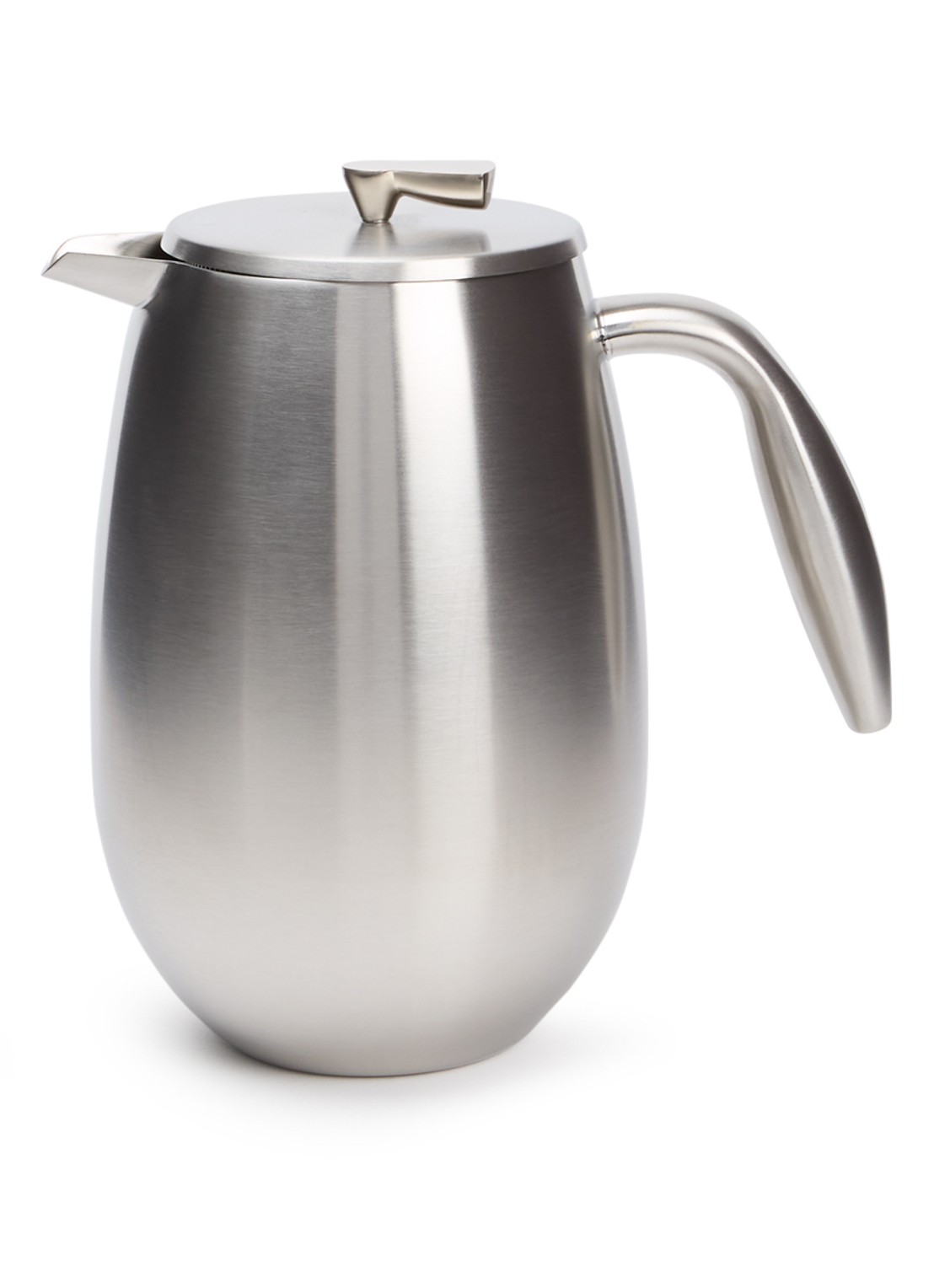 Bodum Columbia dubbelwandige cafetìère 1 liter - voorkant zilver