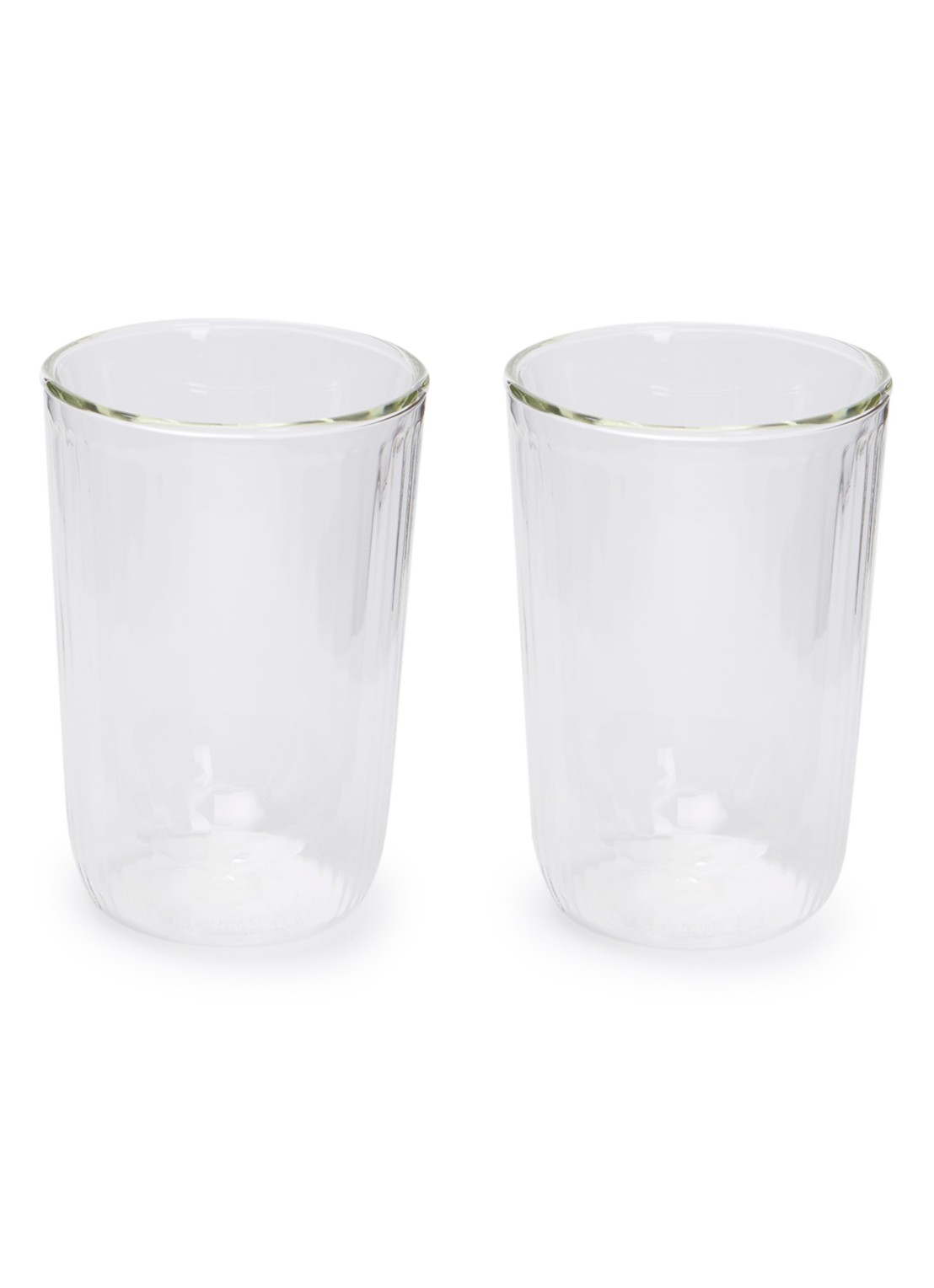 Bodum Douro dubbelwandig drinkglas 25 cl set van 2 - voorkant transparant