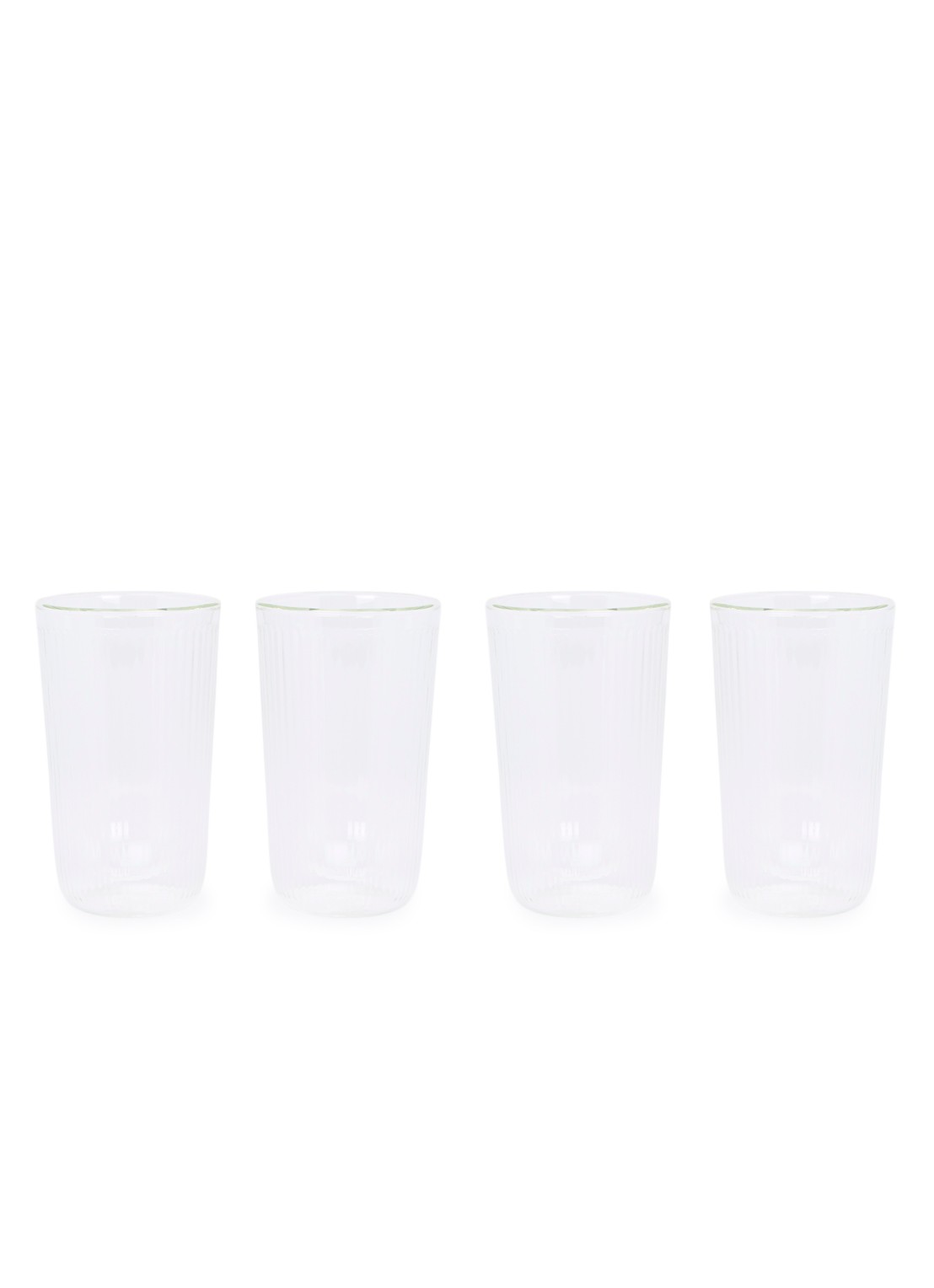 Bodum Douro dubbelwandig koffie- en theeglas 35 cl set van 2 - voorkant transparant
