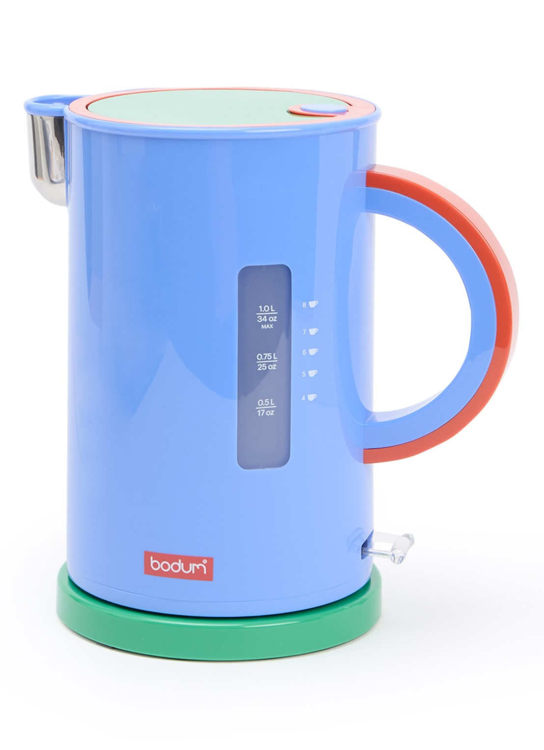 Bodum Ettore waterkoker 1 liter 12270 - voorkant 2 donkerblauw