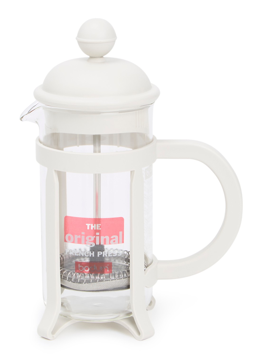 Bodum Java cafetière 3-kops - voorkant wit
