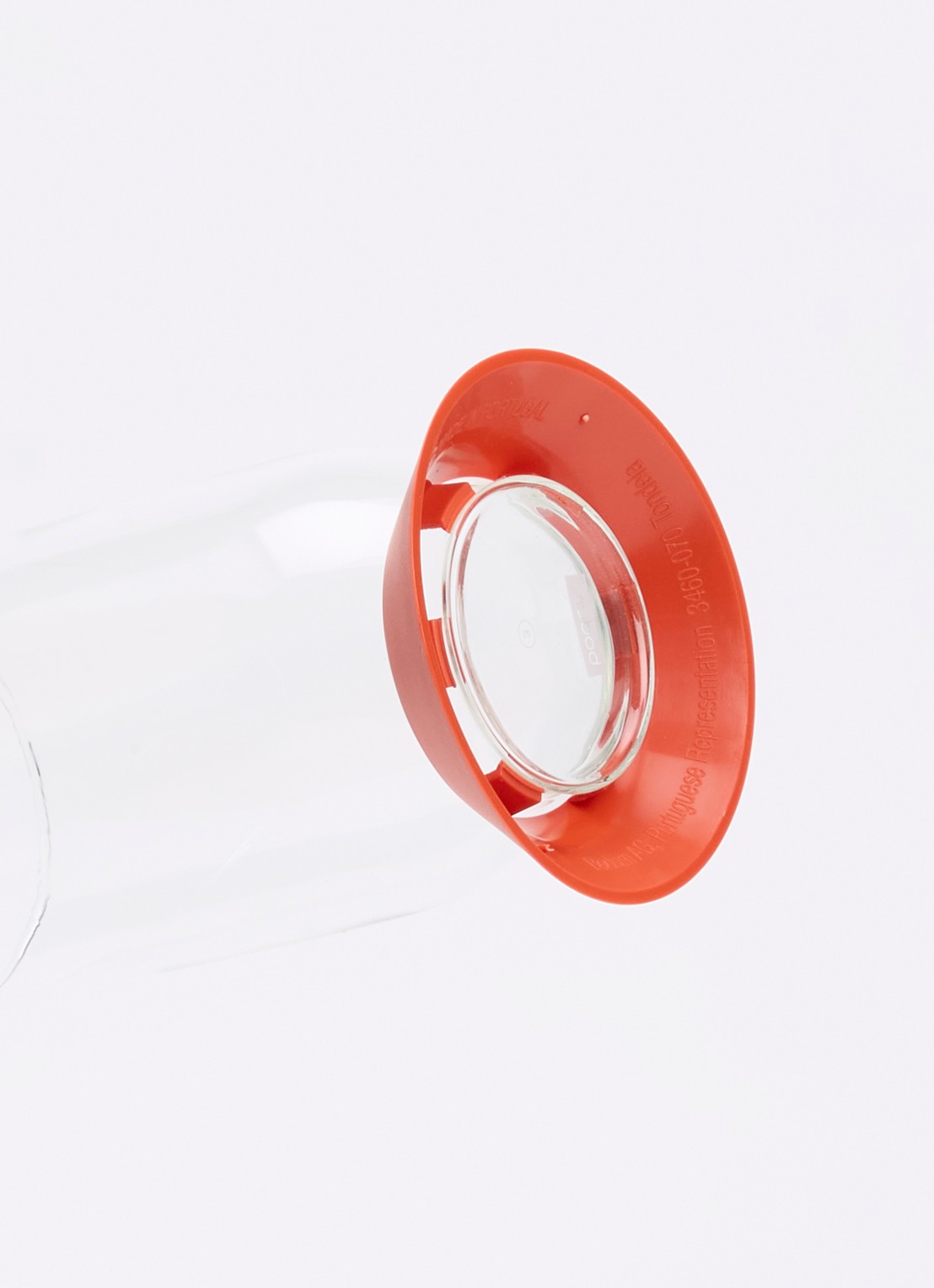 Bodum Oktett bierglas 37 cl set van 2 - detail rood