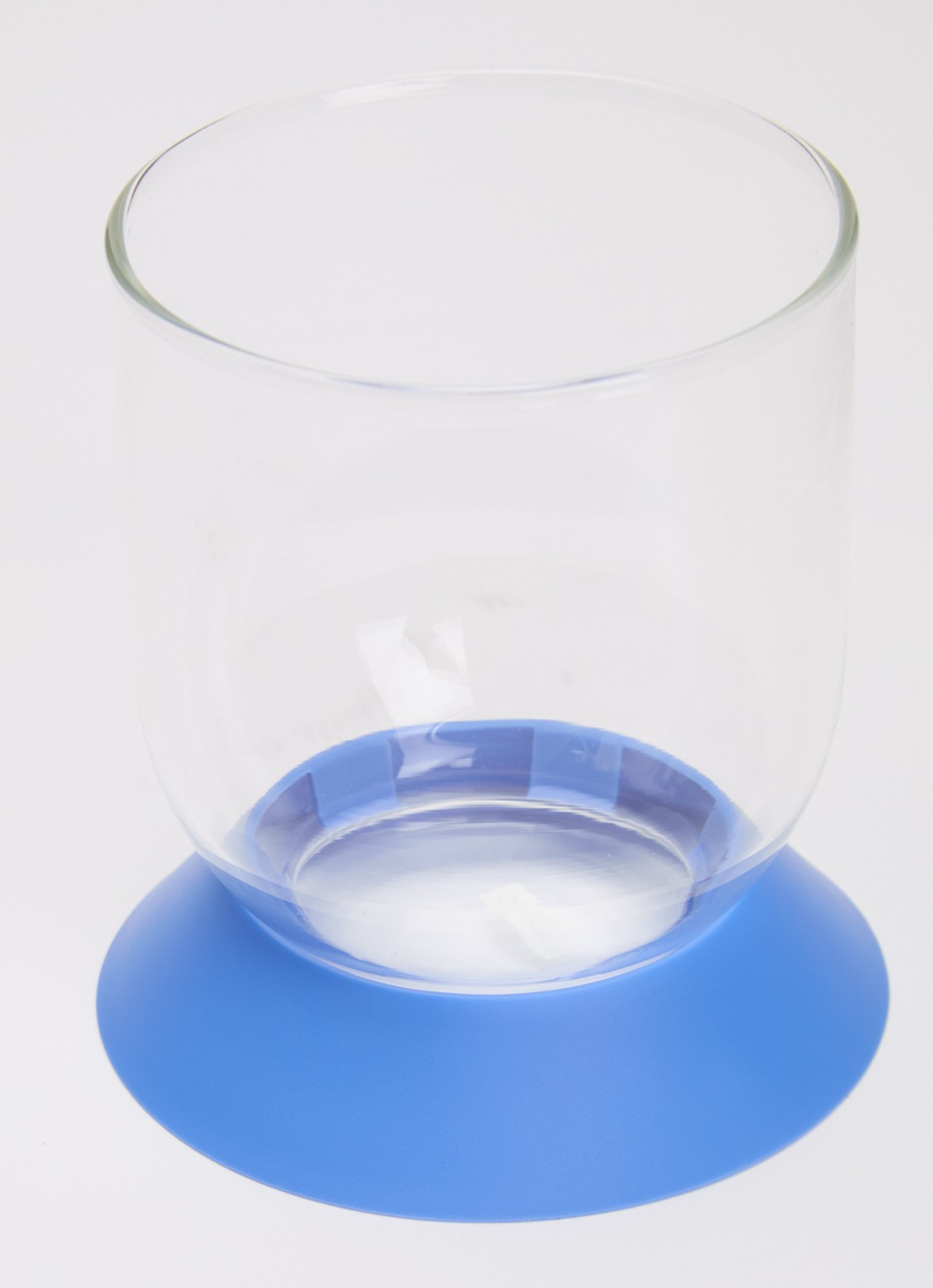 Bodum Oktett drinkglas 21 cl set van 2 - voorkant 2 donkerblauw