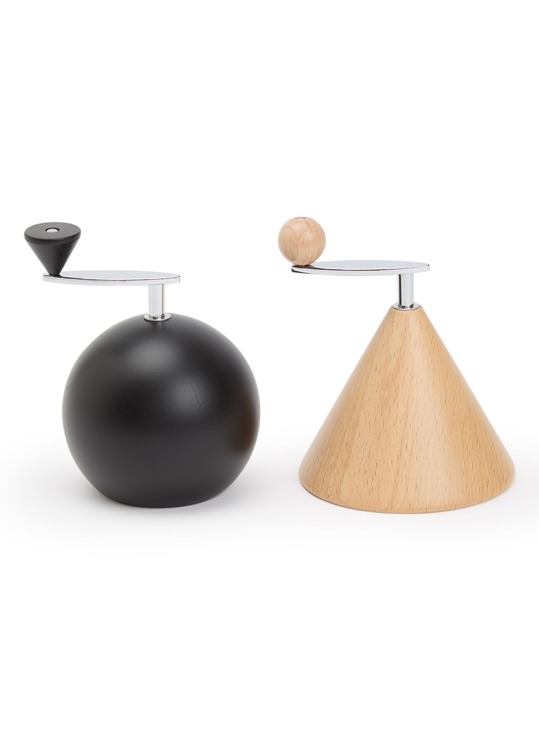 Bodum Zout- en pepermolen 12 cm - voorkant zwart