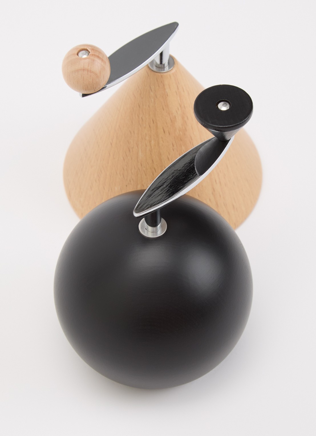 Bodum Zout- en pepermolen 12 cm - voorkant 2 zwart