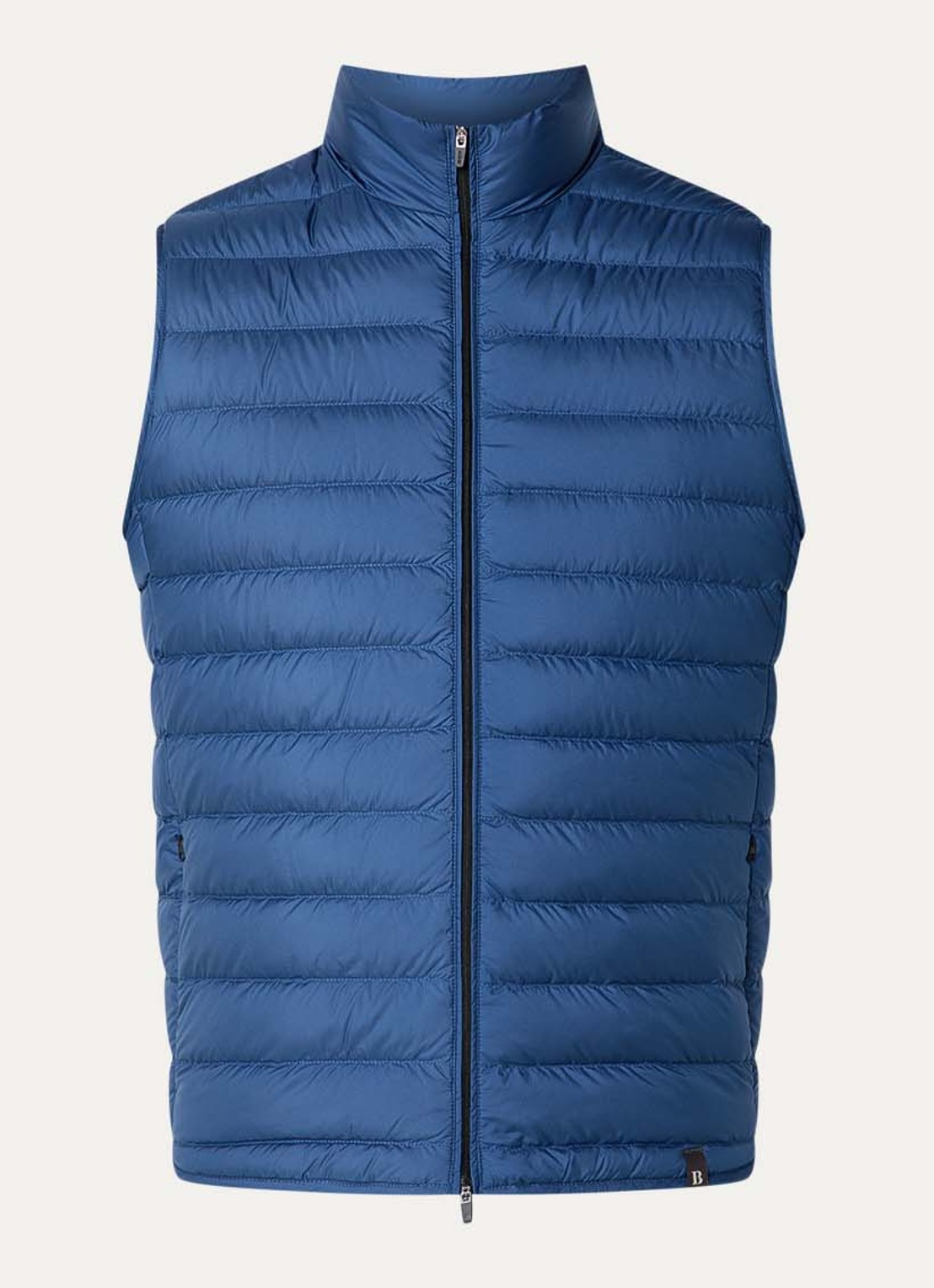 Boggi Milano Bodywarmer met ritszakken - voorkant 2 blauw