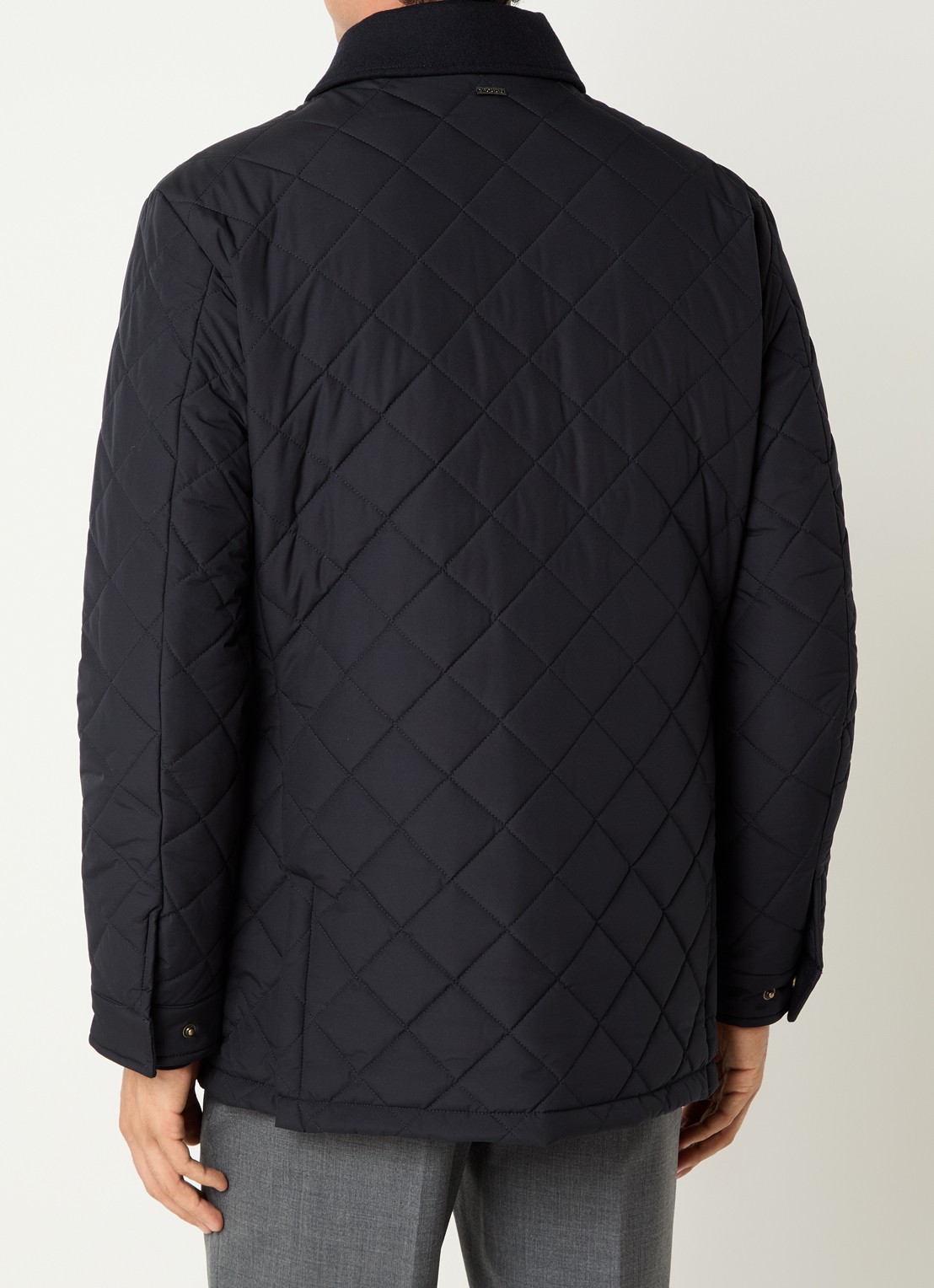 Boggi Milano Jack met klepzakken - achterkant 4 donkerblauw