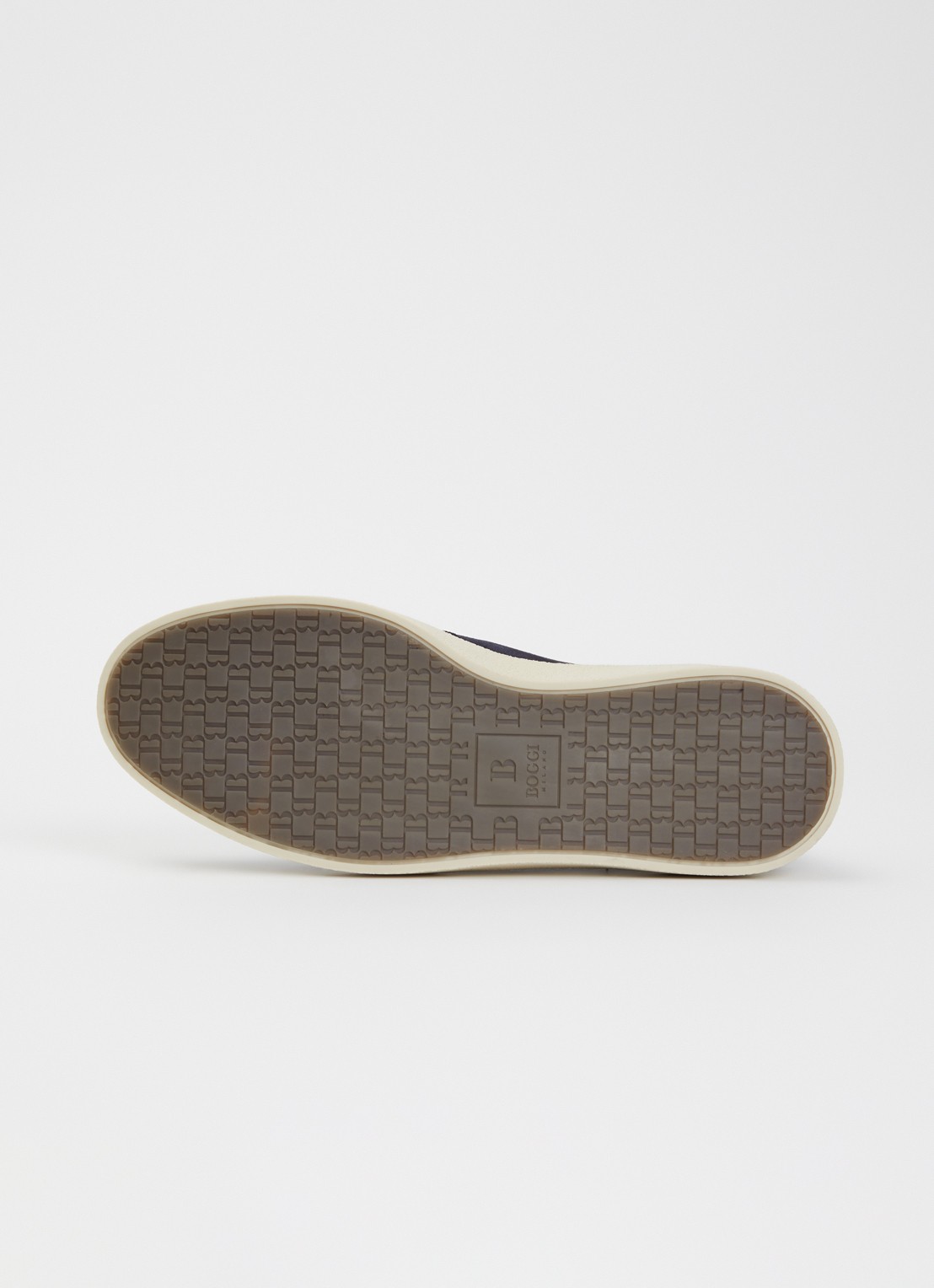 Boggi Milano Polacchino Cirrus slip-on van suède - detail 4 donkerblauw