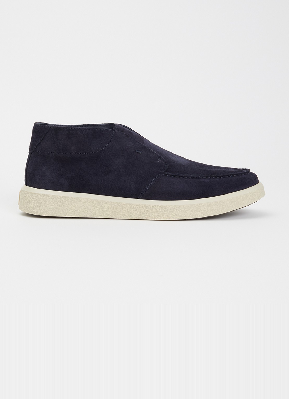 Boggi Milano Polacchino Cirrus slip-on van suède - voorkant donkerblauw