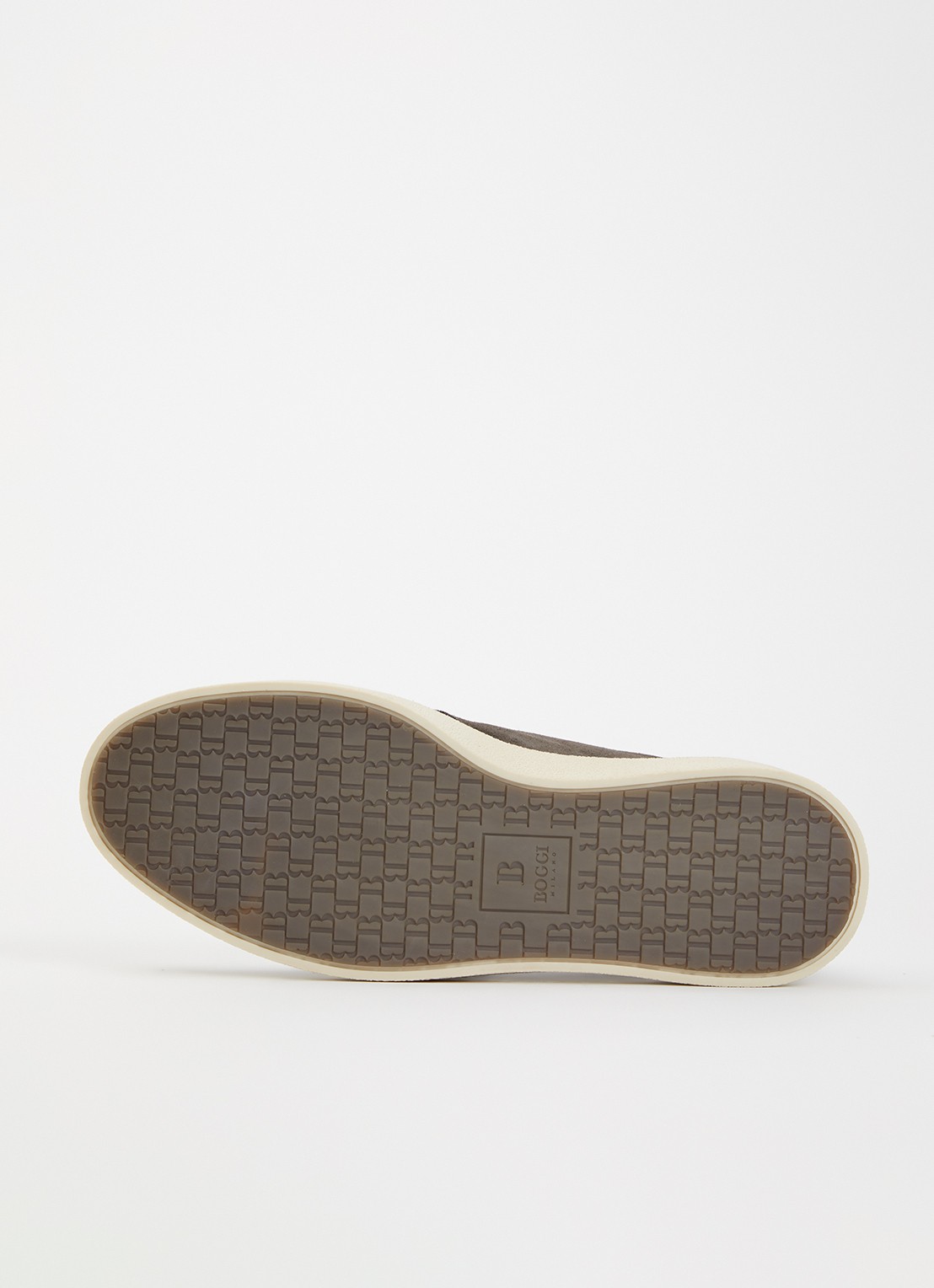 Boggi Milano Polacchino Cirrus slip-on van suède - detail 5 donkerbruin