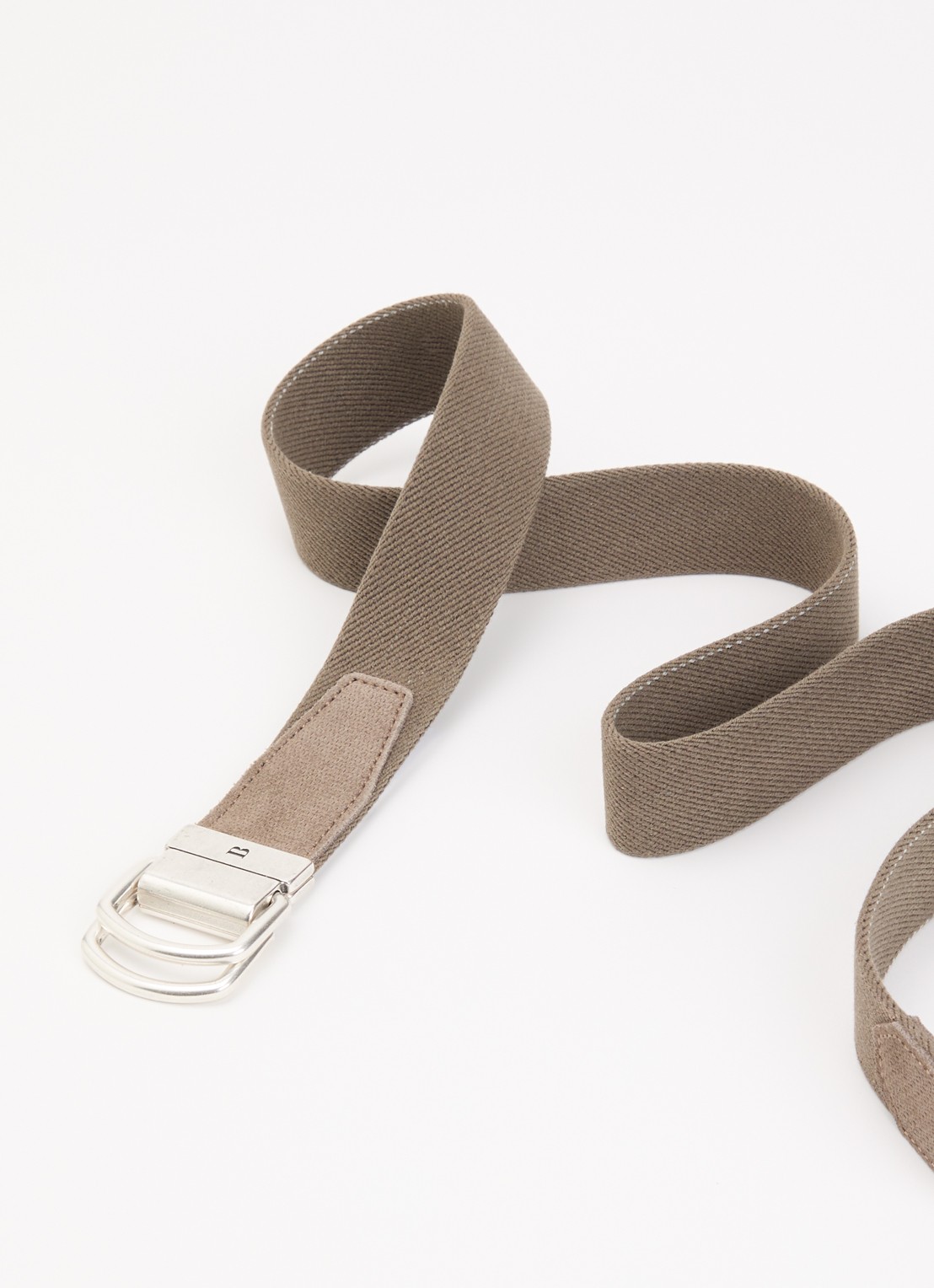 Boggi Milano Riem met stretch - detail 2 taupe