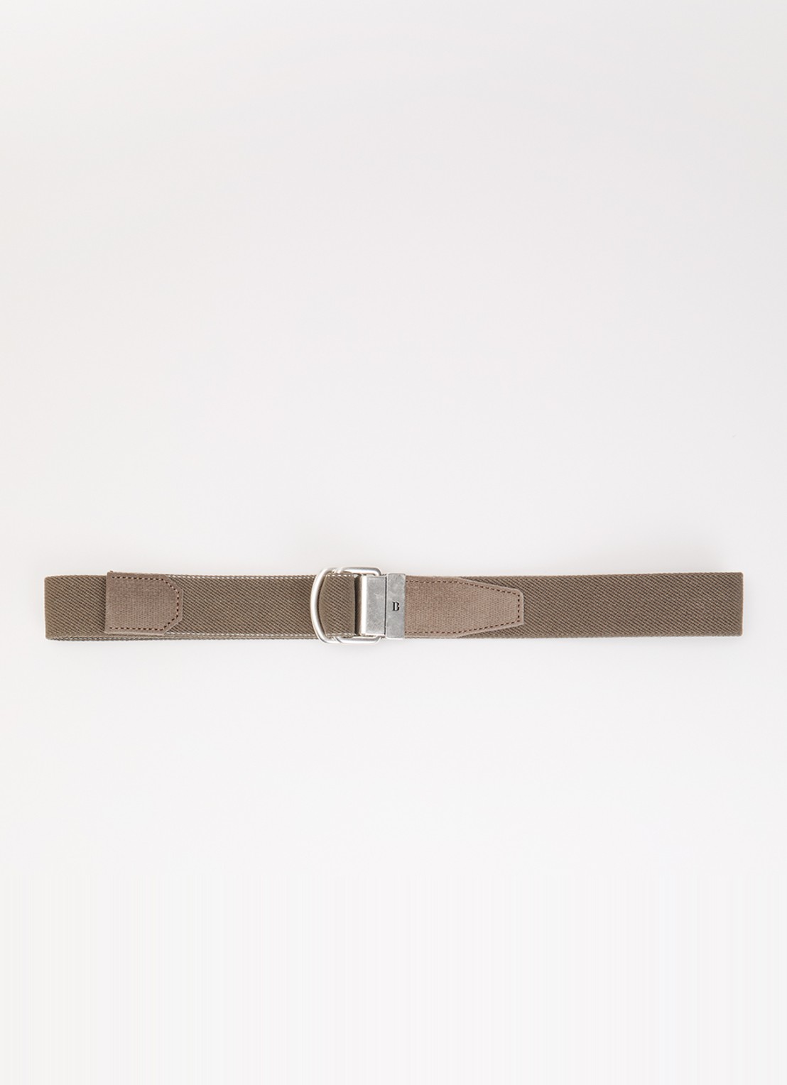 Boggi Milano Riem met stretch - voorkant taupe