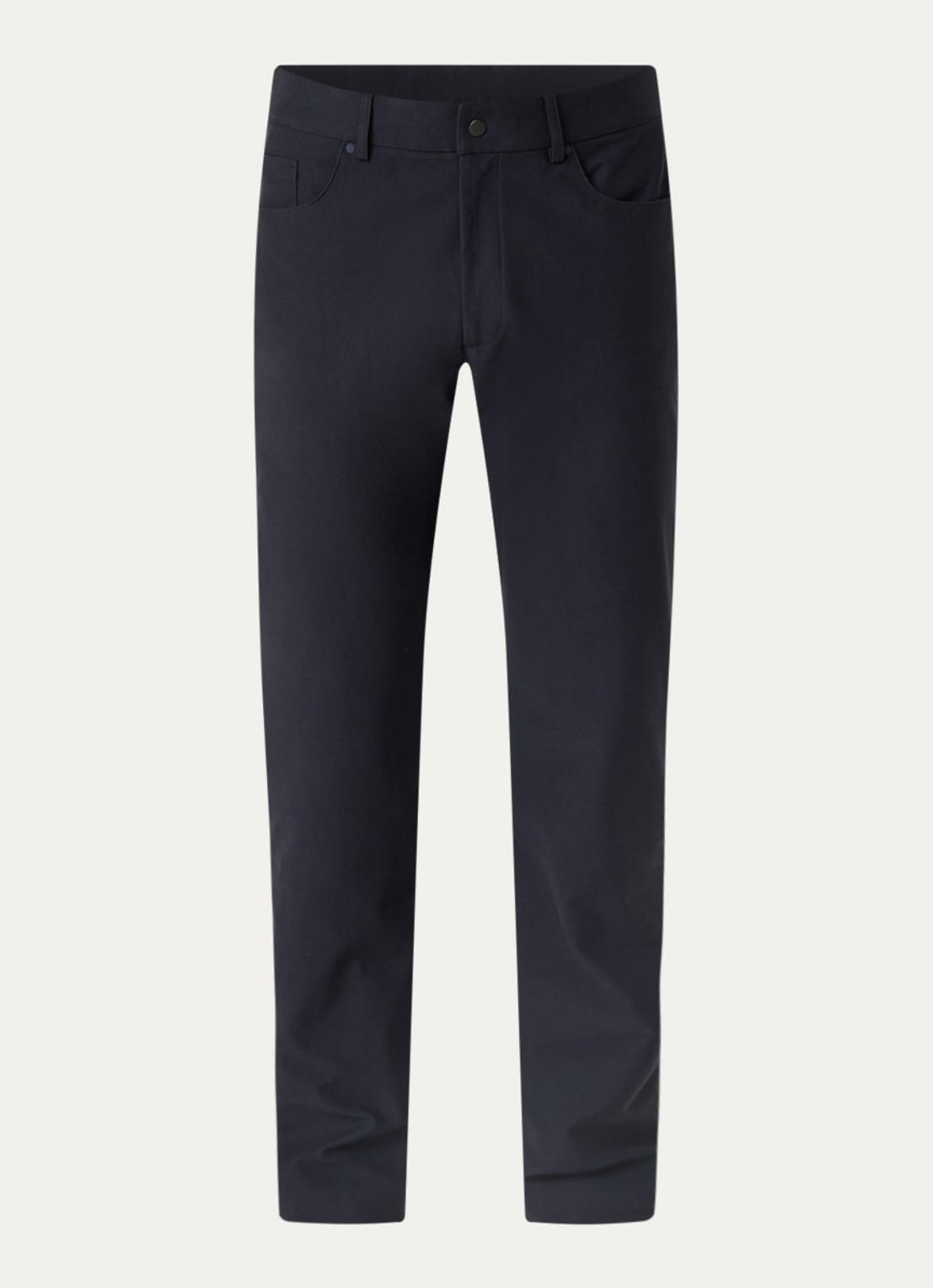 Boggi Milano Slim fit chino met steekzakken - voorkant 2 donkerblauw