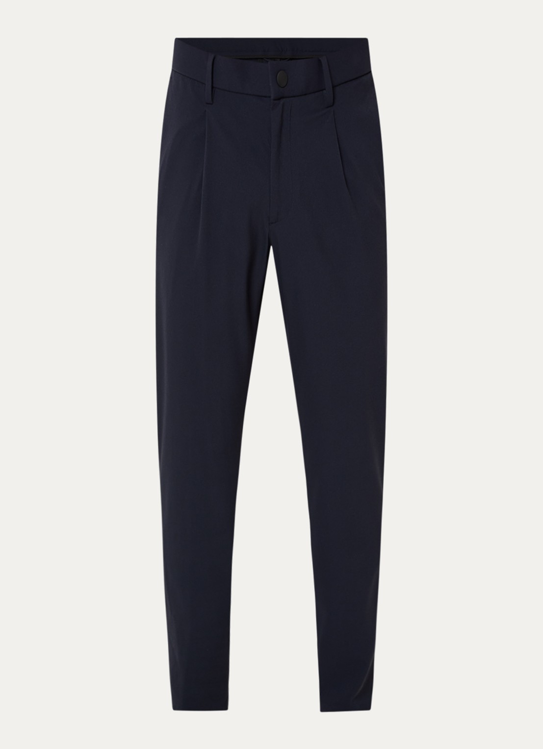 Boggi Milano Slim fit pantalon met steekzakken - voorkant donkerblauw