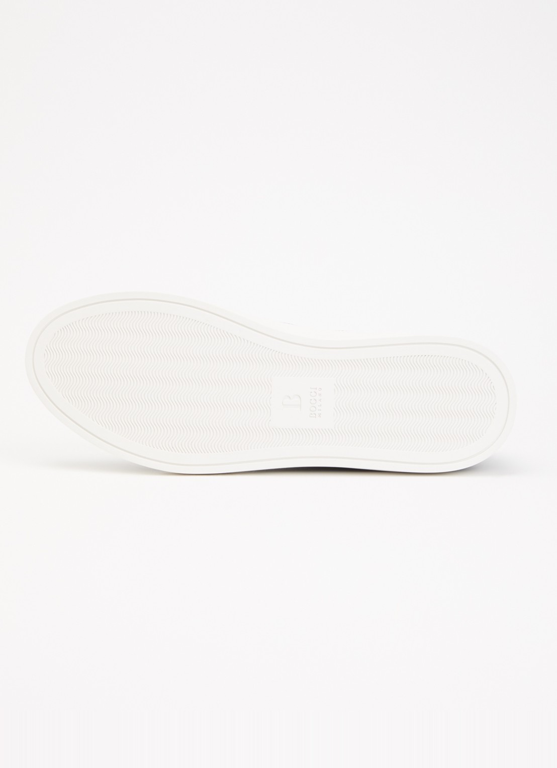 Boggi Milano Sneaker van leer met logo - detail 5 zwart
