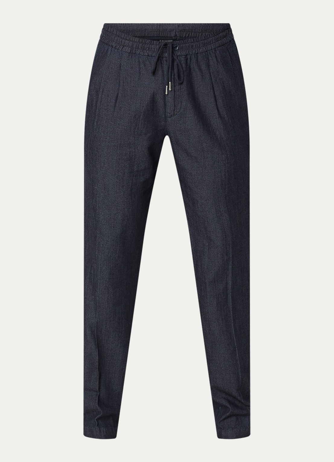 Boggi Milano Straight fit chino met steekzakken - voorkant 4 indigo