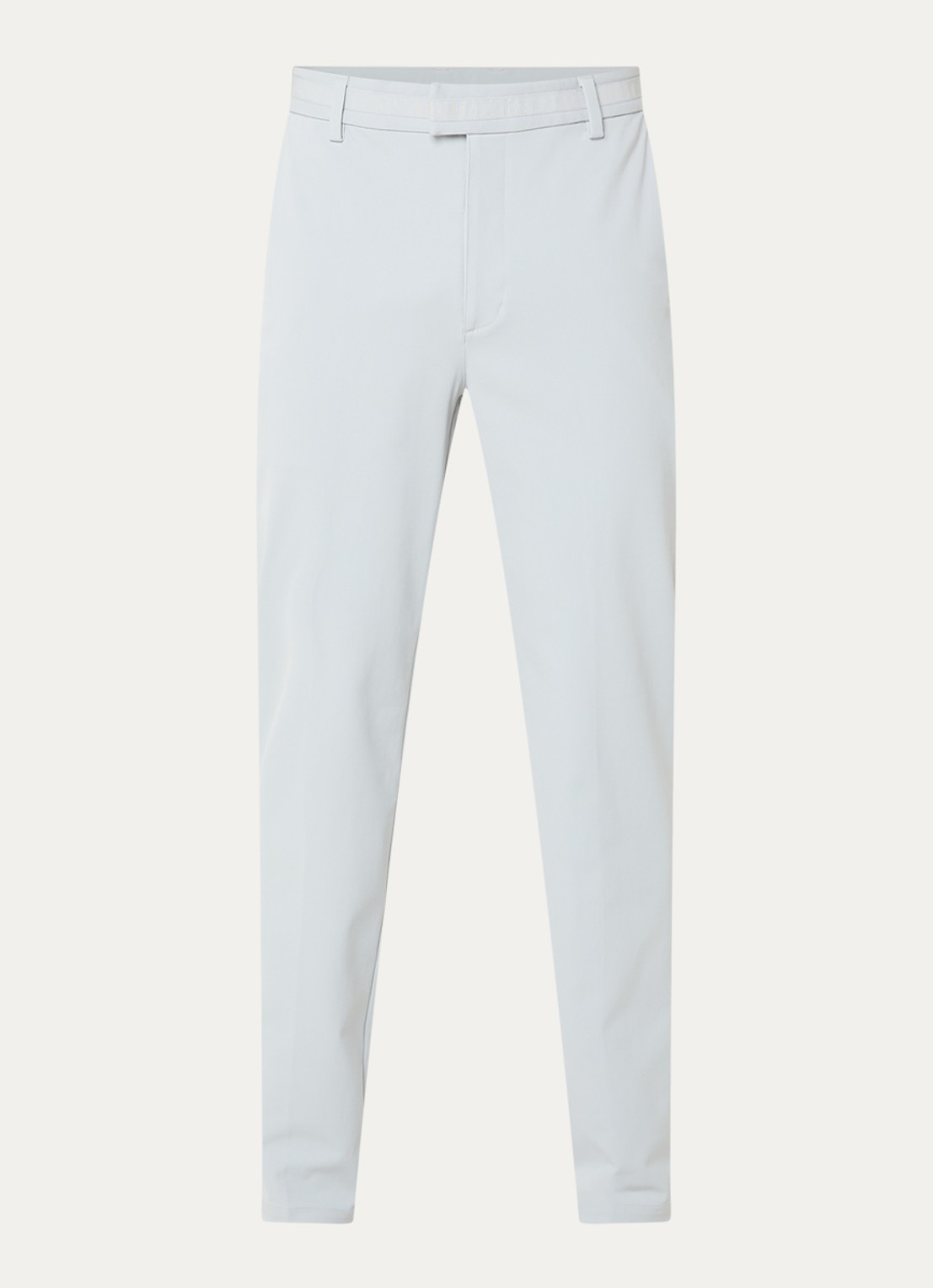 Boggi Milano Straight fit pantalon met steekzakken - voorkant 4 lichtgrijs