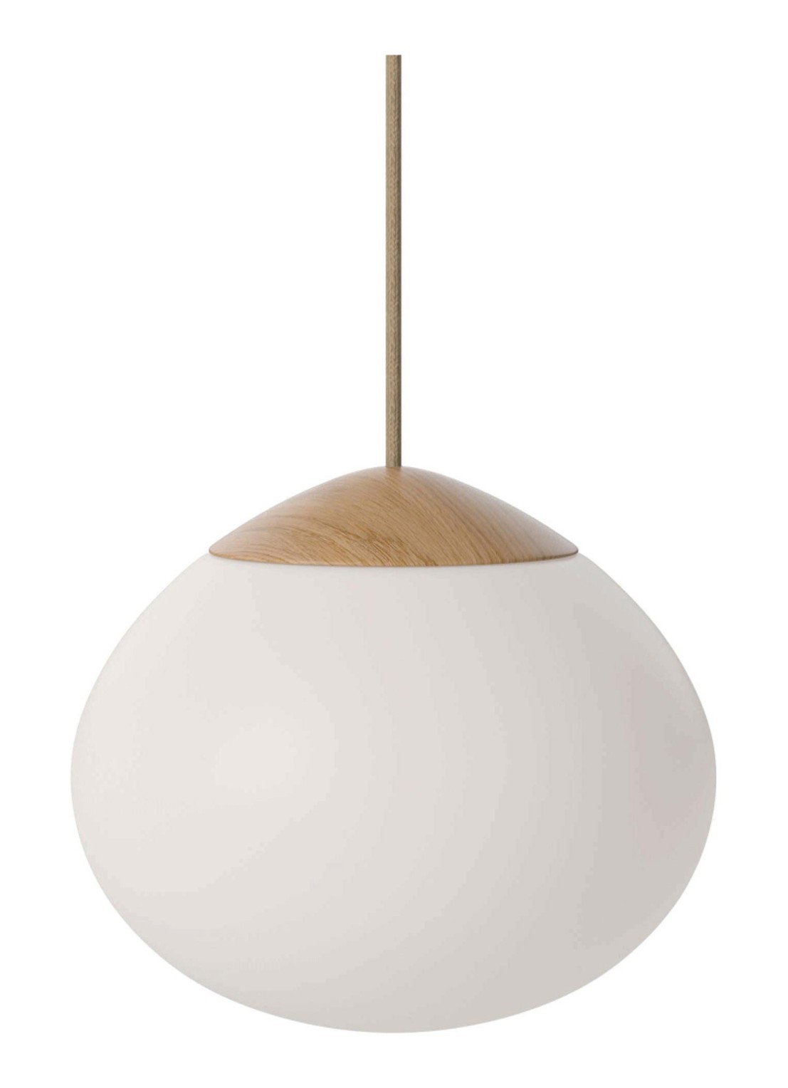 Bolia Acorn hanglamp Ø 21 cm - voorkant wit