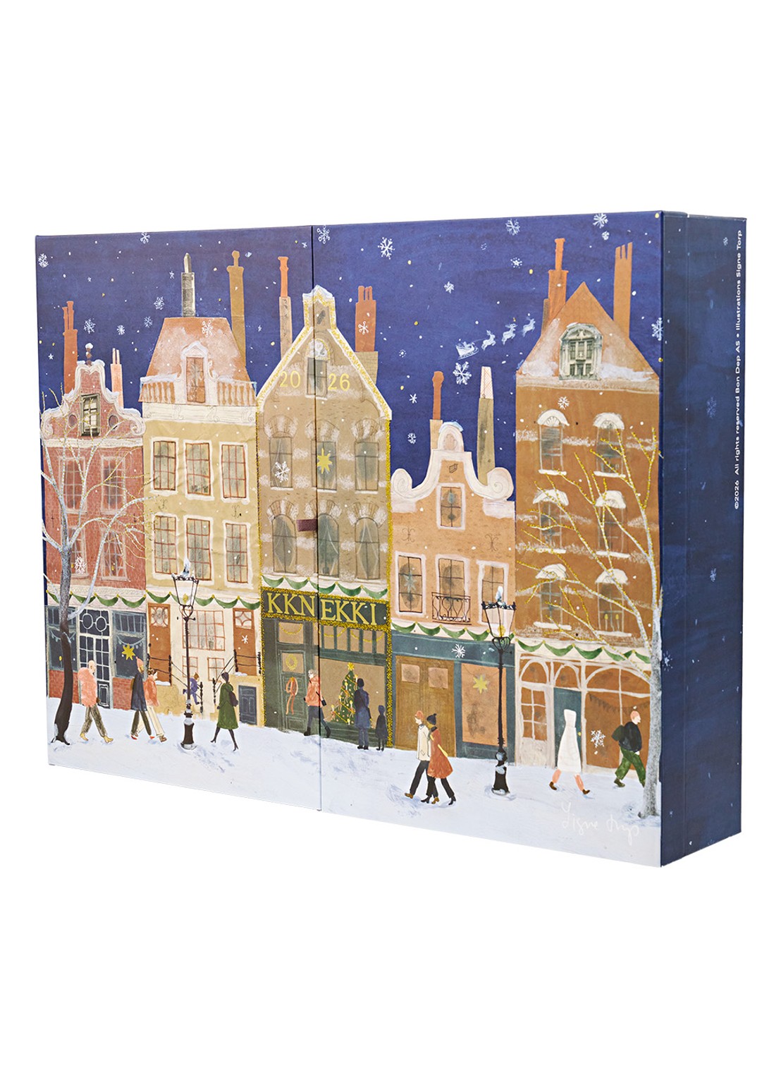 Bon Dep KKNEKKI adventskalendar 2026 - 24 dagen - voorkant undefined