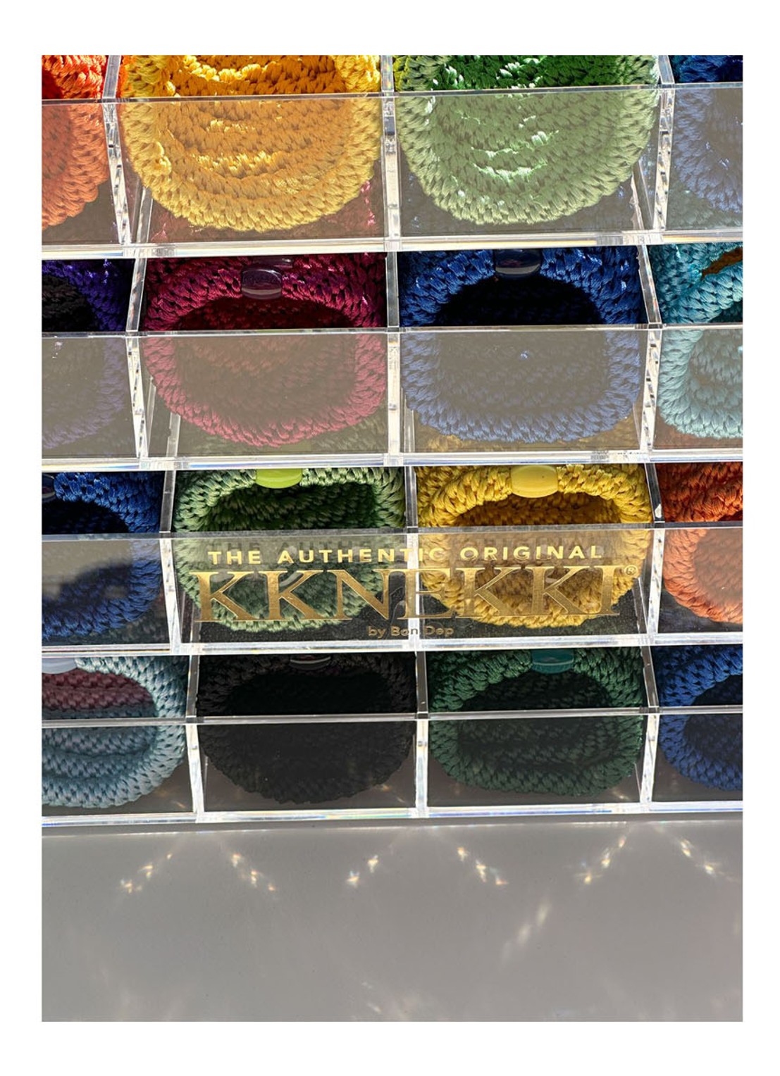 Bon Dep Kknekki Bundle gevlochten haarelastiekjes in 4-pack - detail 3 groen