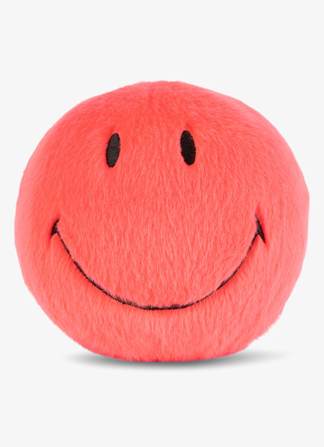Bon Ton Toys Smiley Fuzzy knuffel 13 cm - voorkant roze
