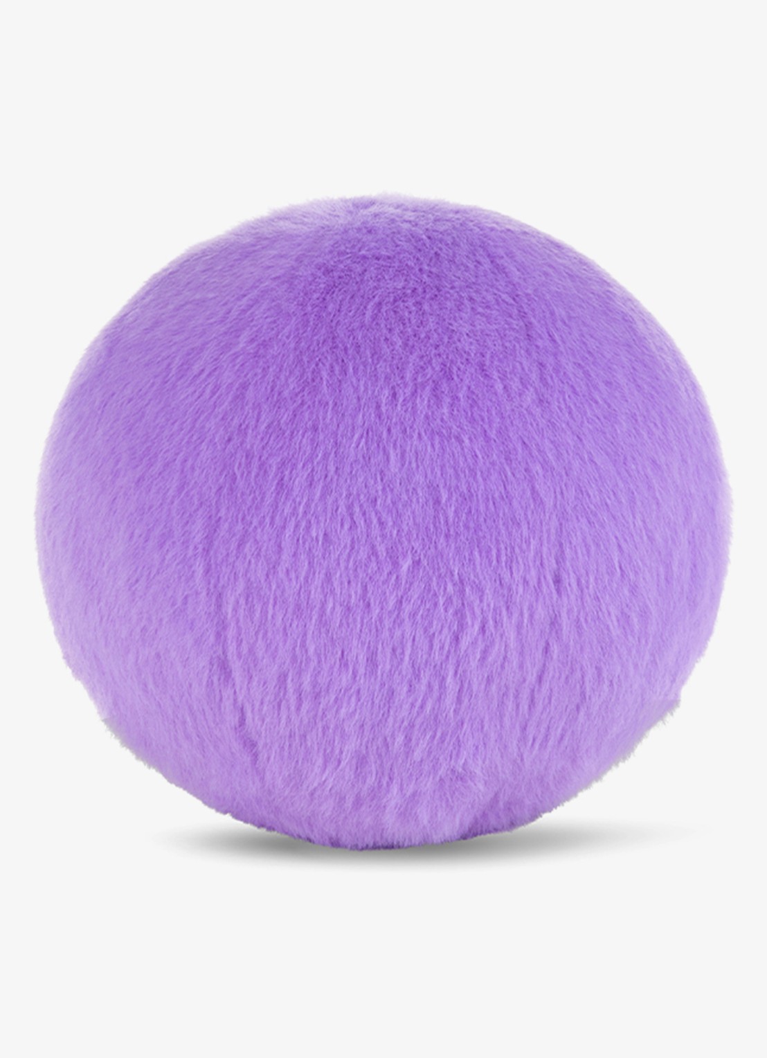 Bon Ton Toys Smiley Fuzzy knuffel 13 cm - achterkant 2 paars
