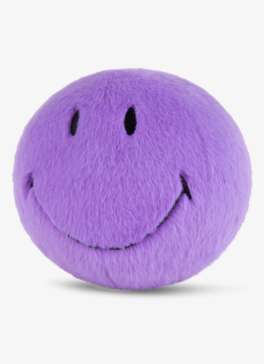 Bon Ton Toys Smiley Fuzzy knuffel 13 cm - detail paars