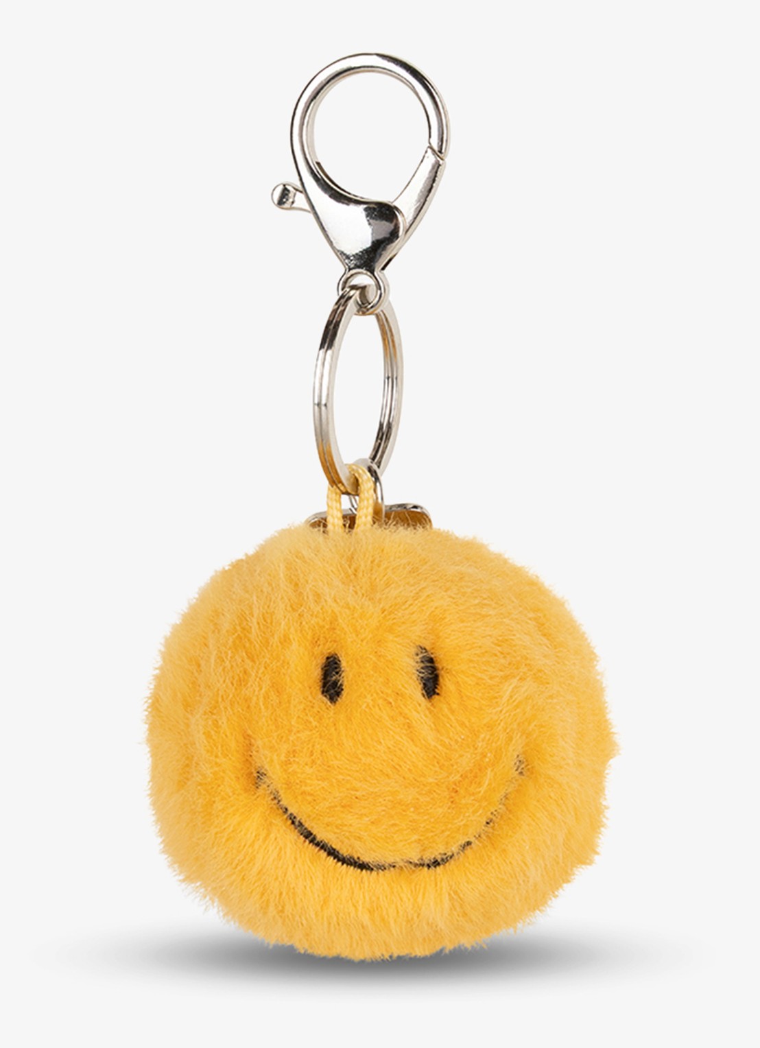 Bon Ton Toys Smiley Fuzzy sleutelhanger - voorkant 3 geel